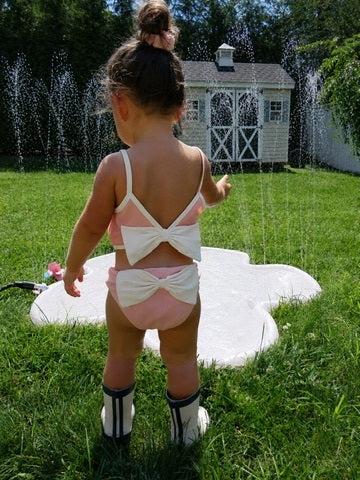 Bowie Bikini in Powder Pink