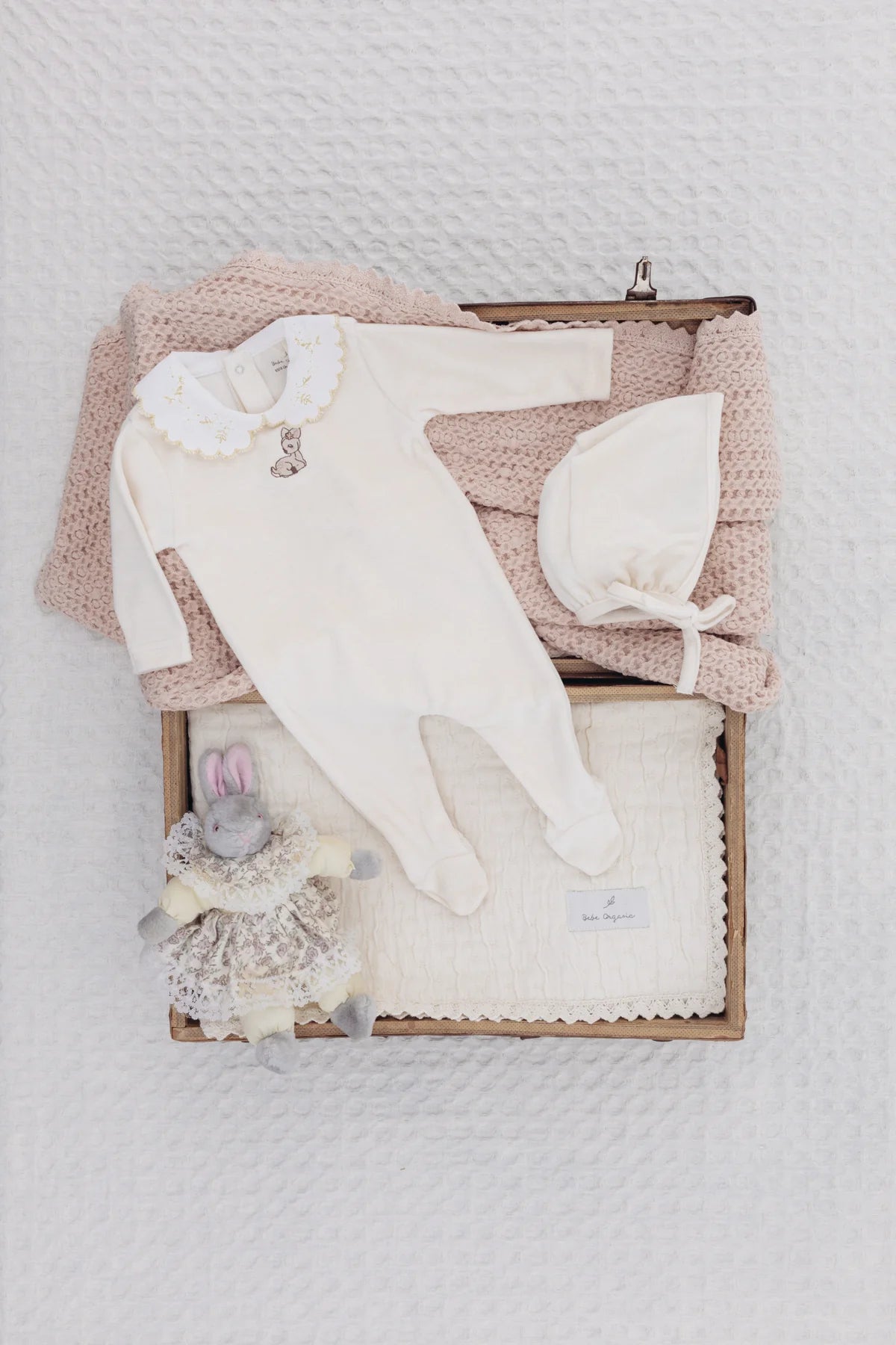 Ines Collar Overall Set