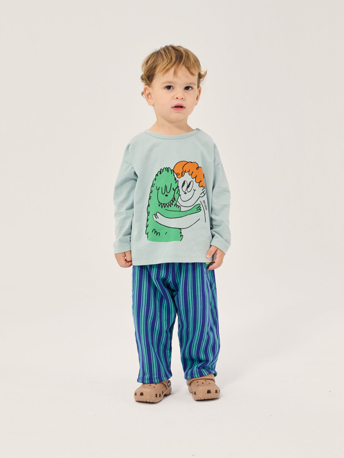 BC Stripes Sweatshirt and Jogging Pants