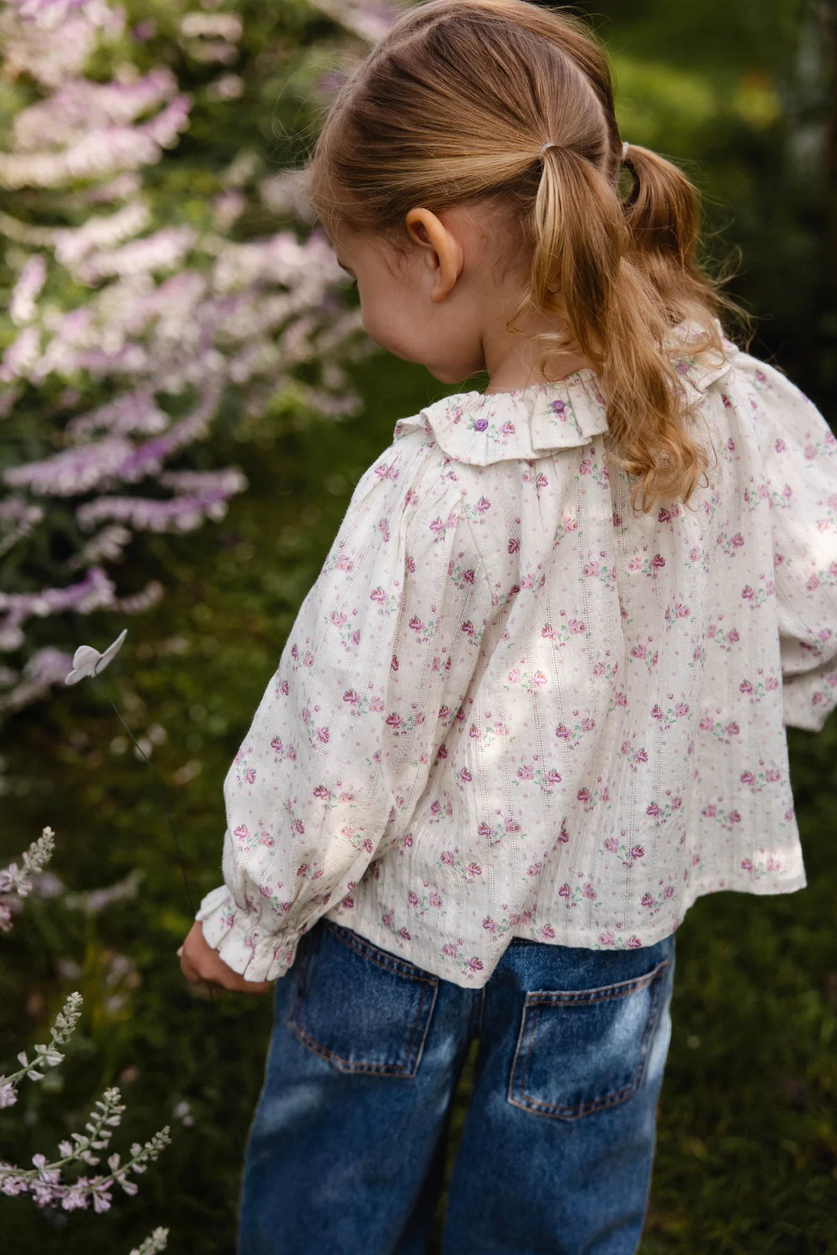 Beatrice Blouse in Molly Lilac
