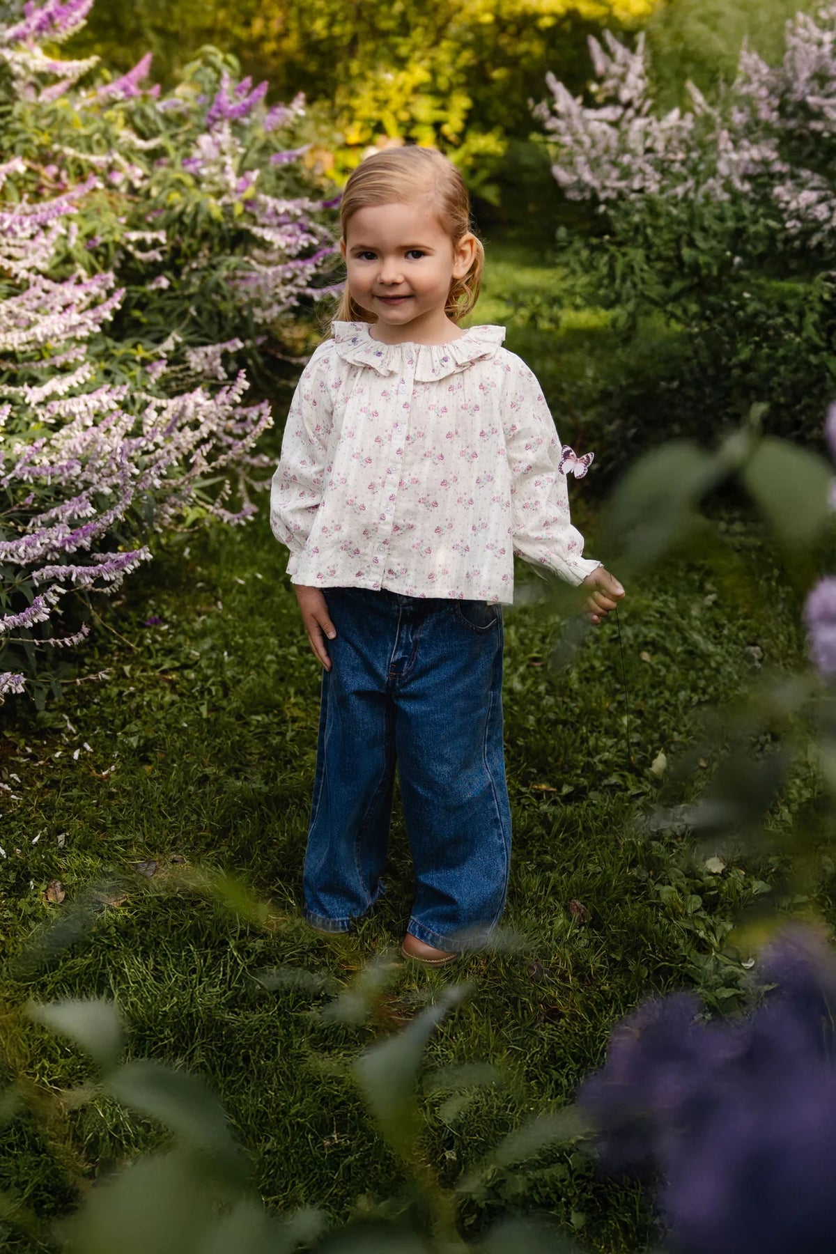 Beatrice Blouse in Molly Lilac