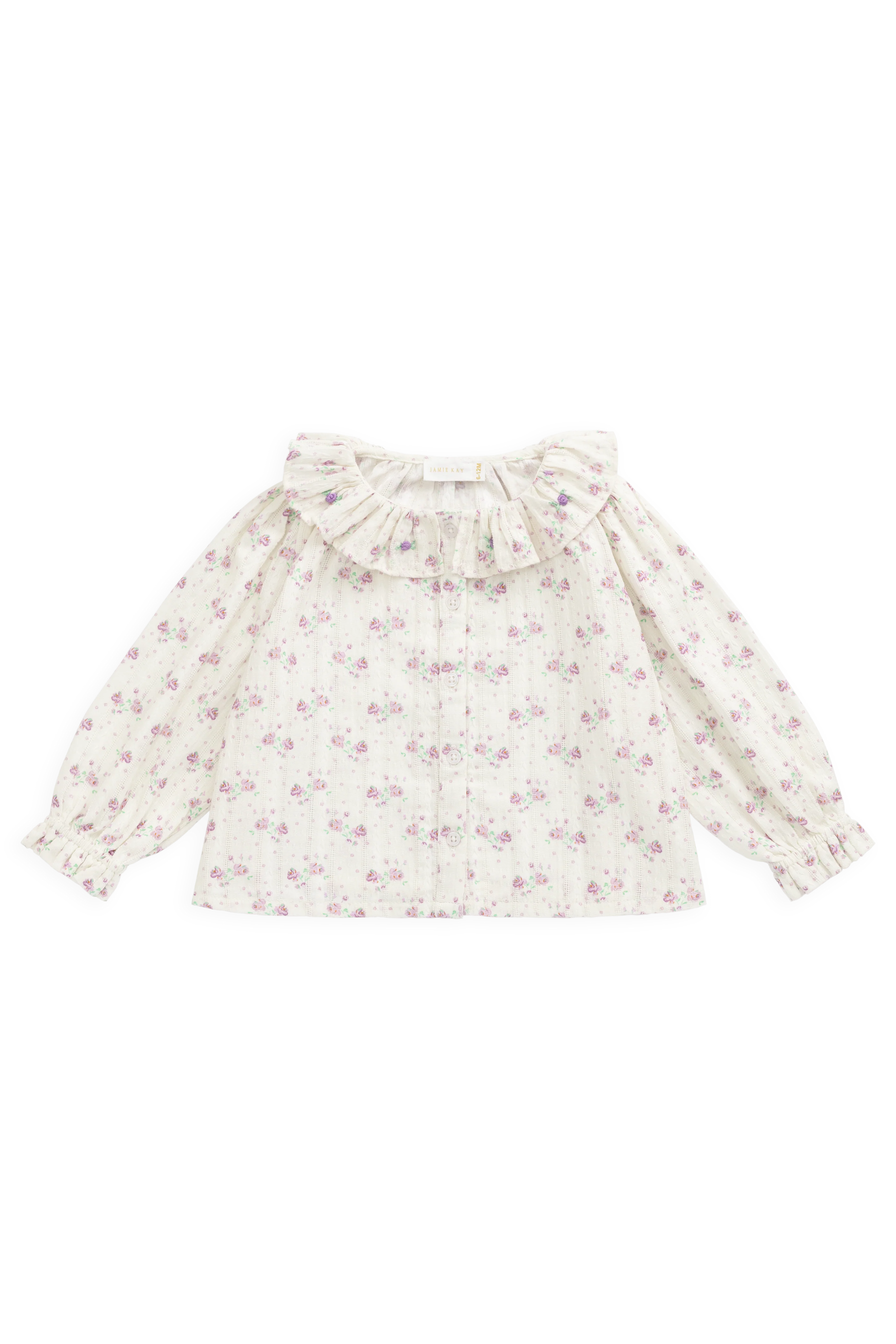 Beatrice Blouse in Molly Lilac