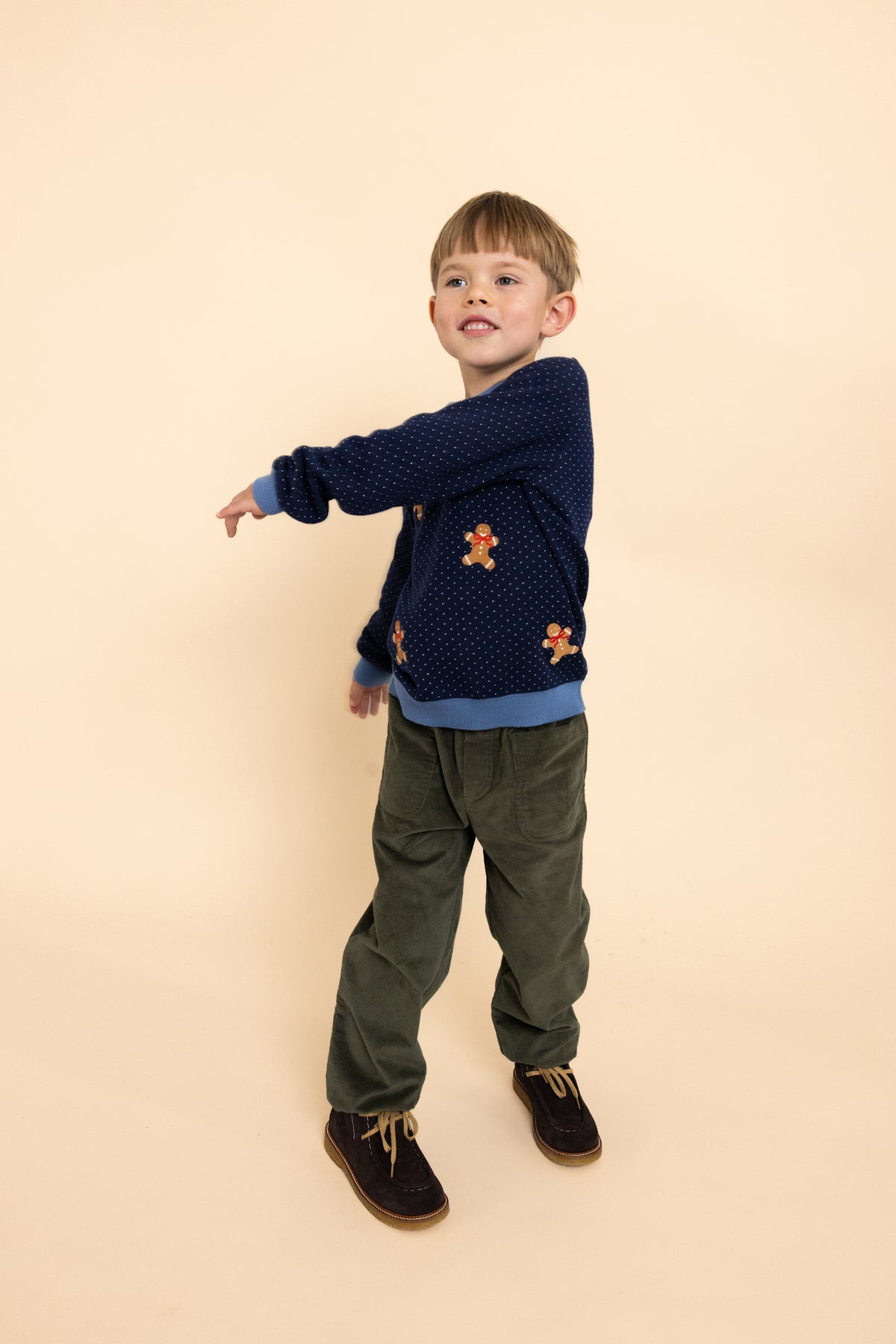 Billie Pants in Green Oak