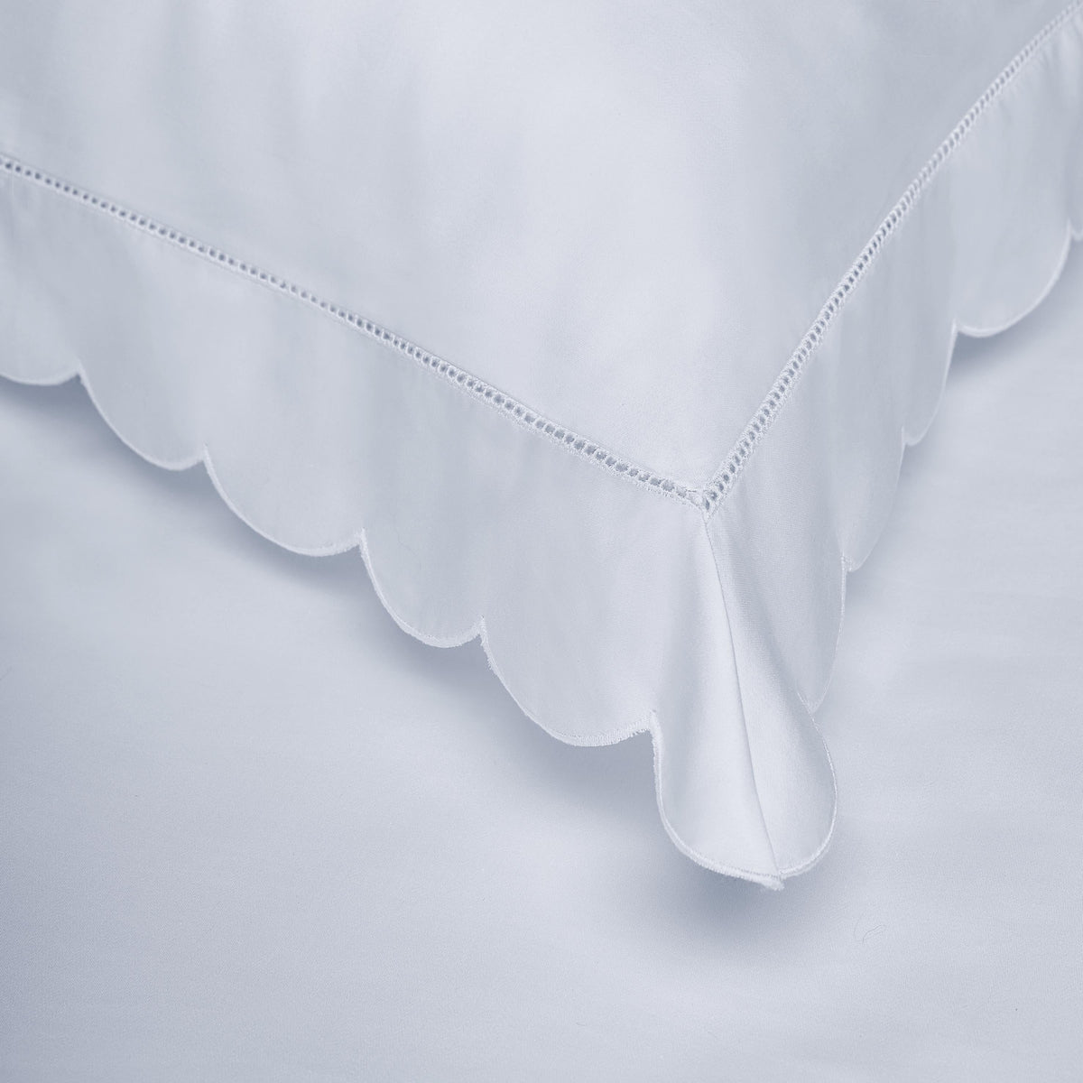 Scalloped Starlight Baby Duvet - Blue