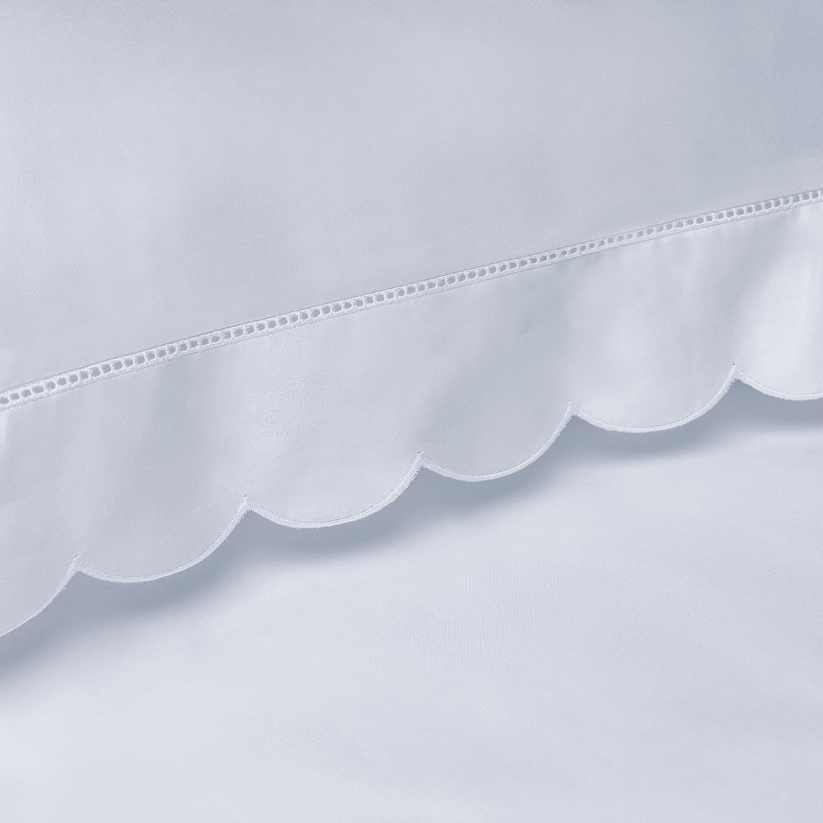 Scalloped Starlight Baby Duvet - Blue