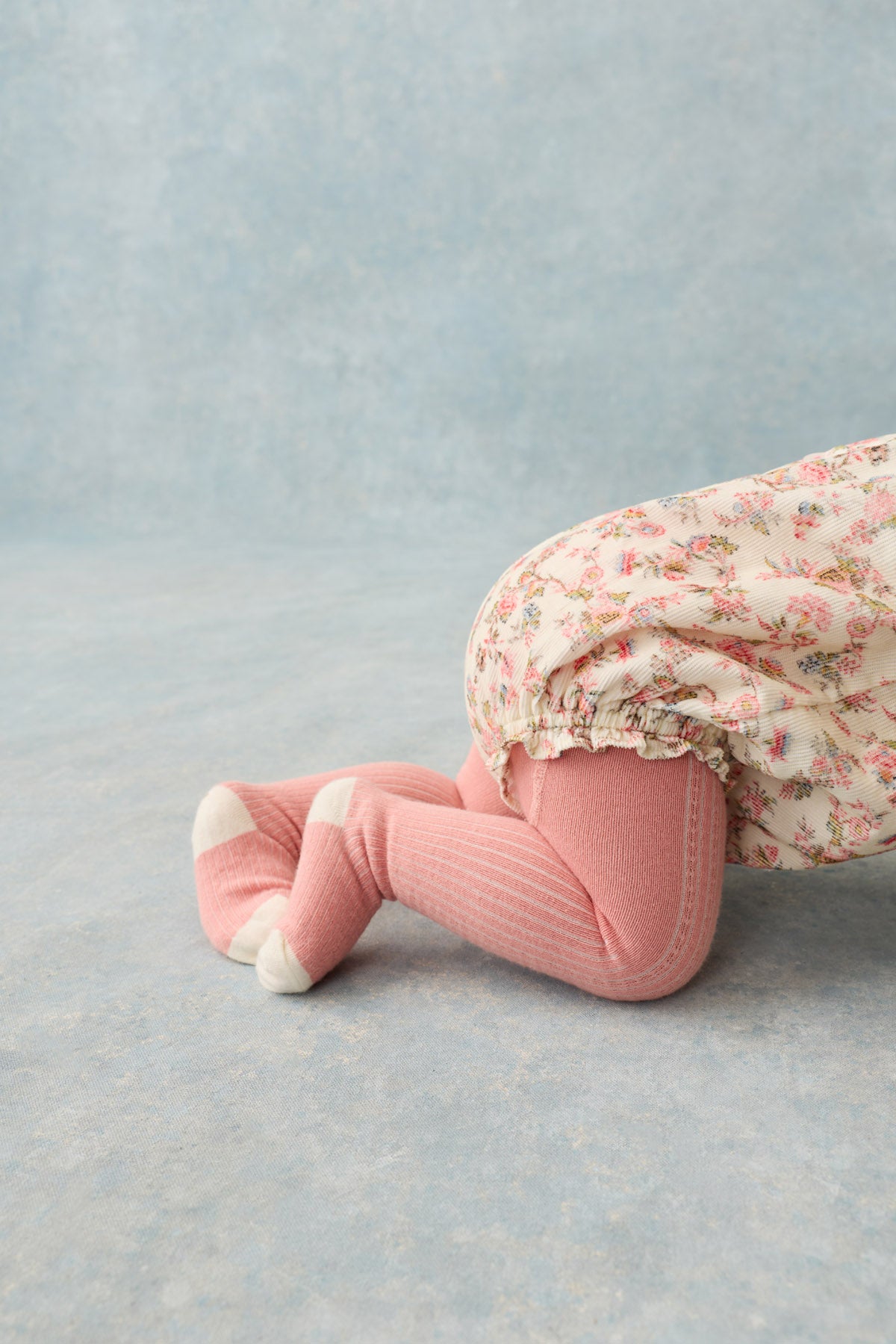Chouchou Baby Romper in Cream Carnation Vale
