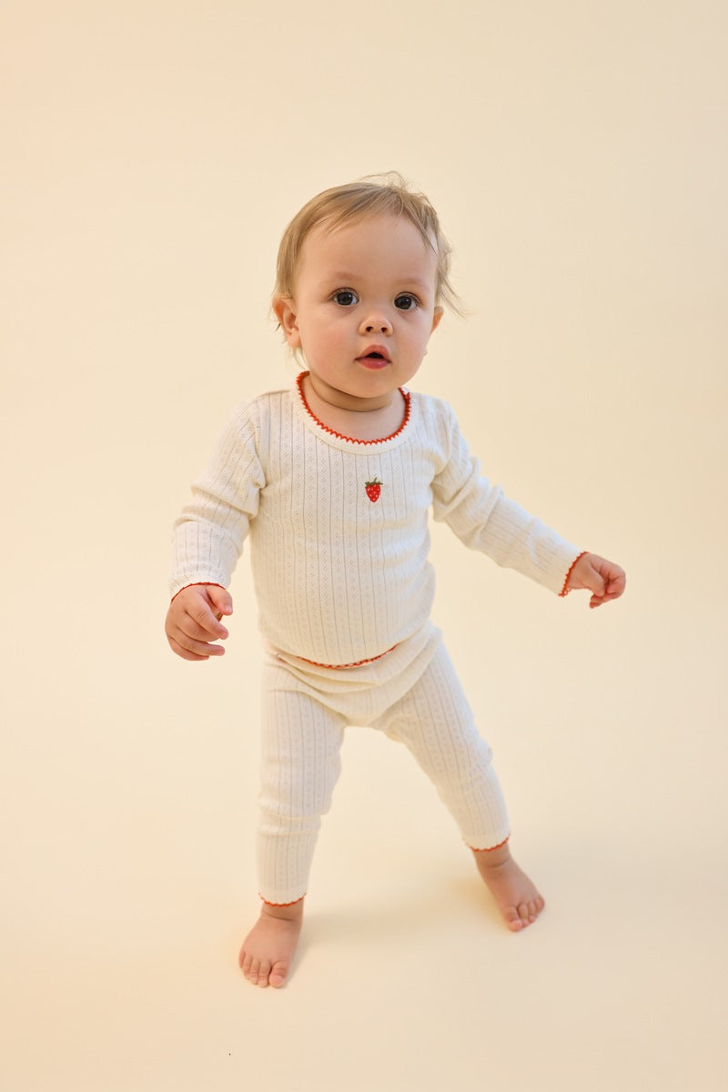 Flora Pointelle Leggings