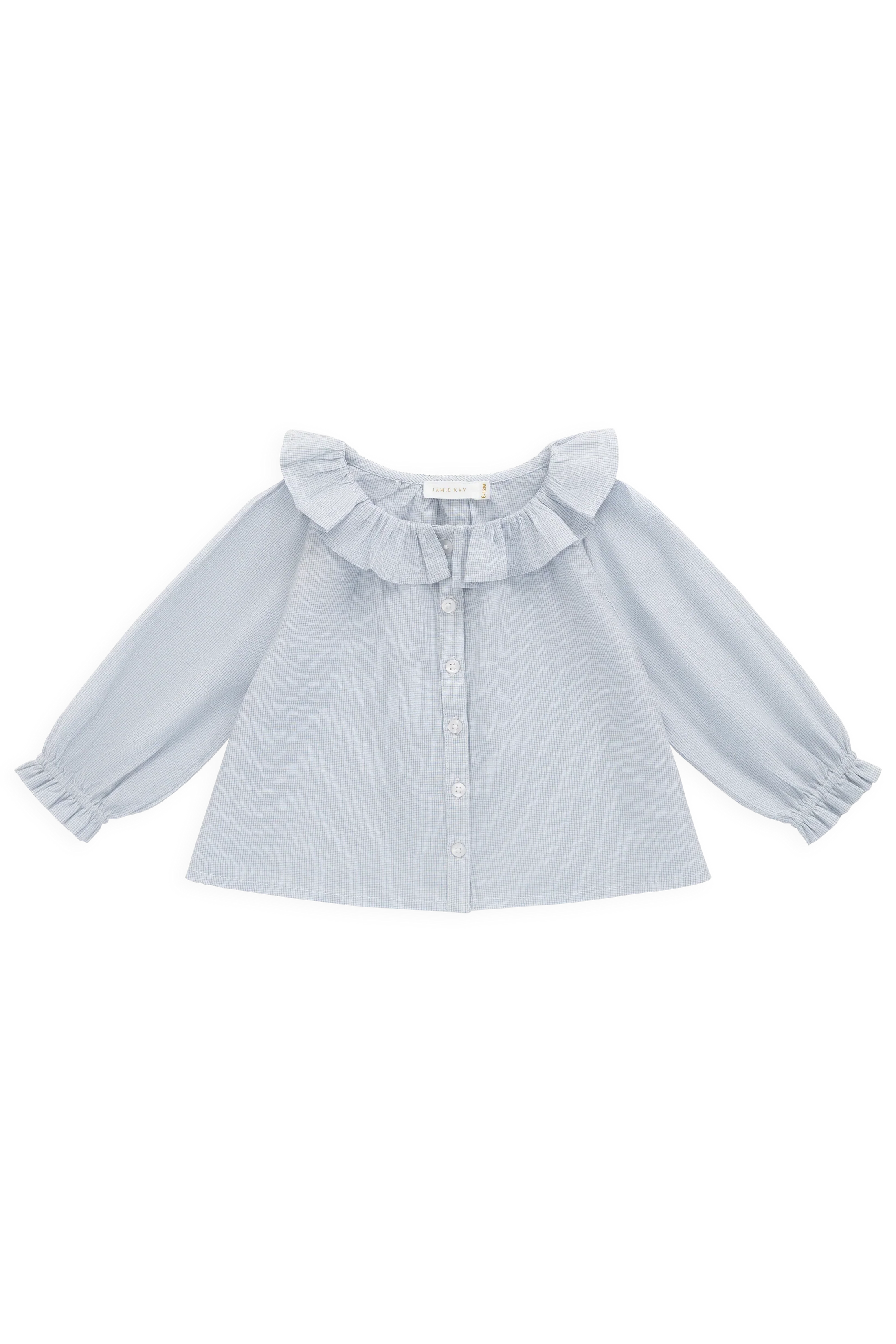 Gaelle Top in Petite Check