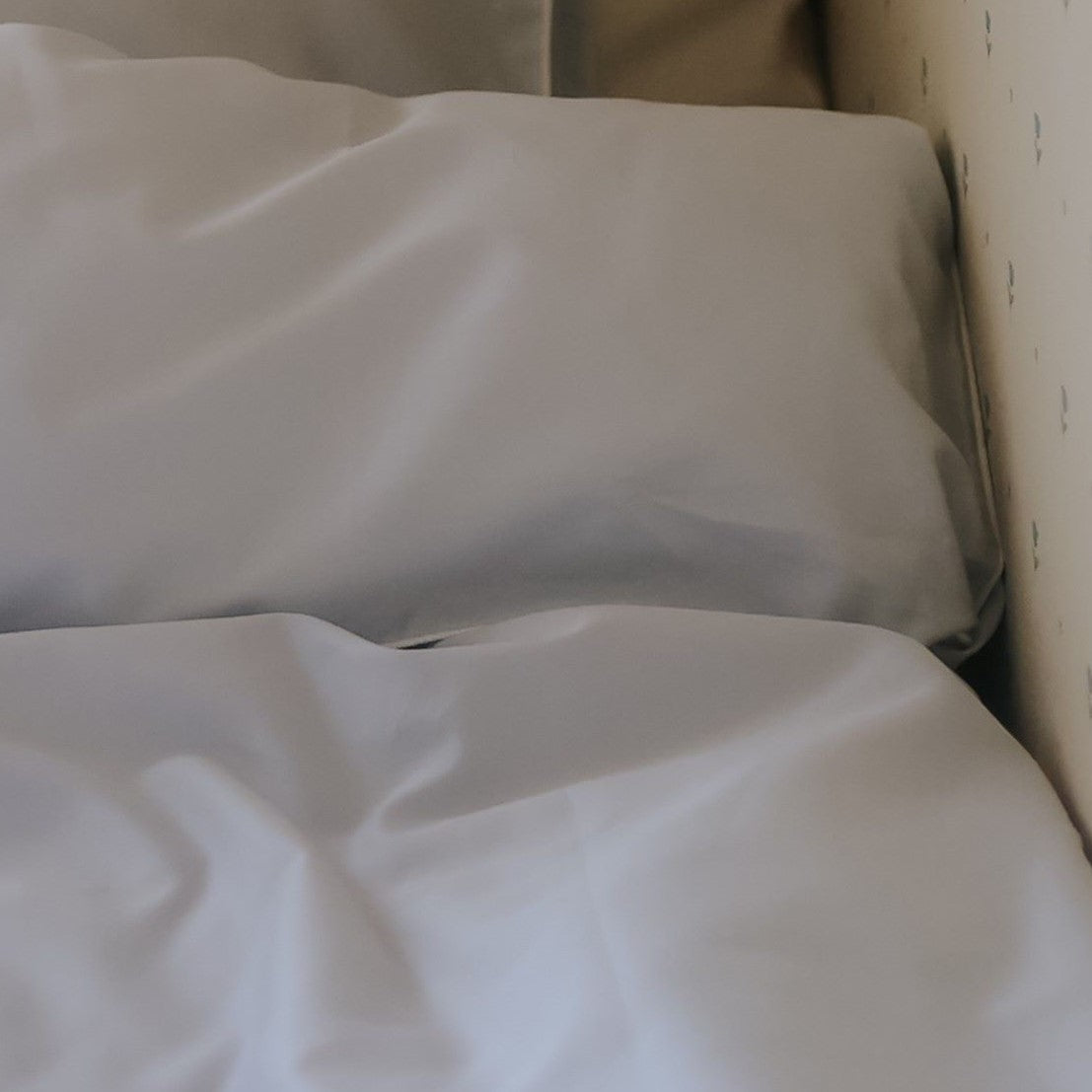 Classic Piped Baby Duvet - Blue