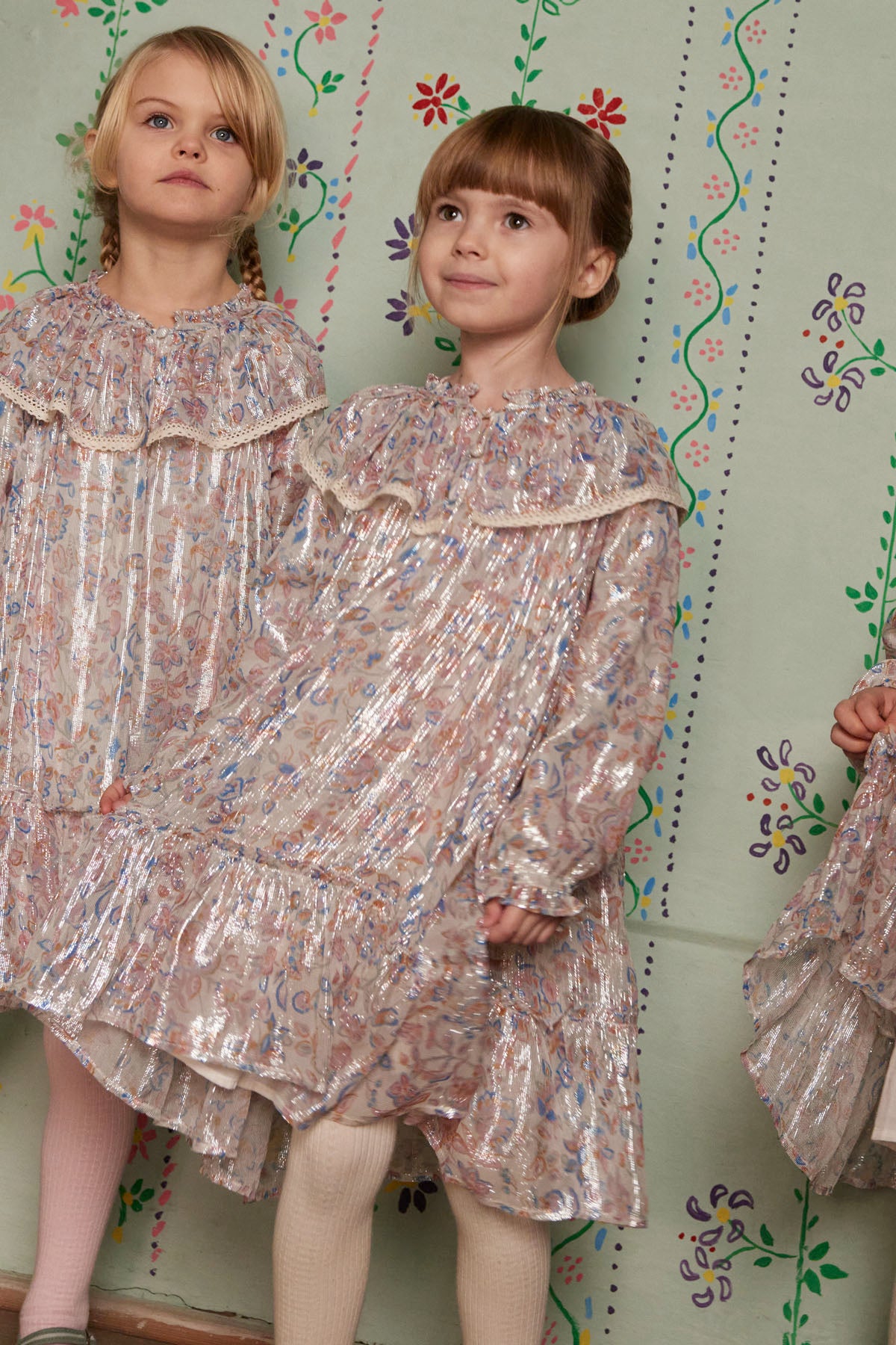 Izabena Dress in Cream Musk Mallow