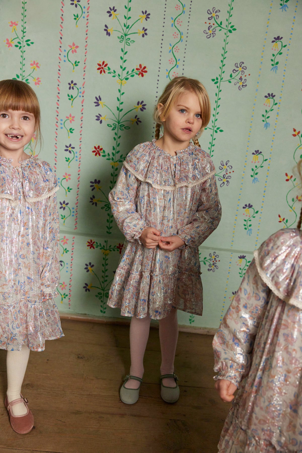 Izabena Dress in Cream Musk Mallow