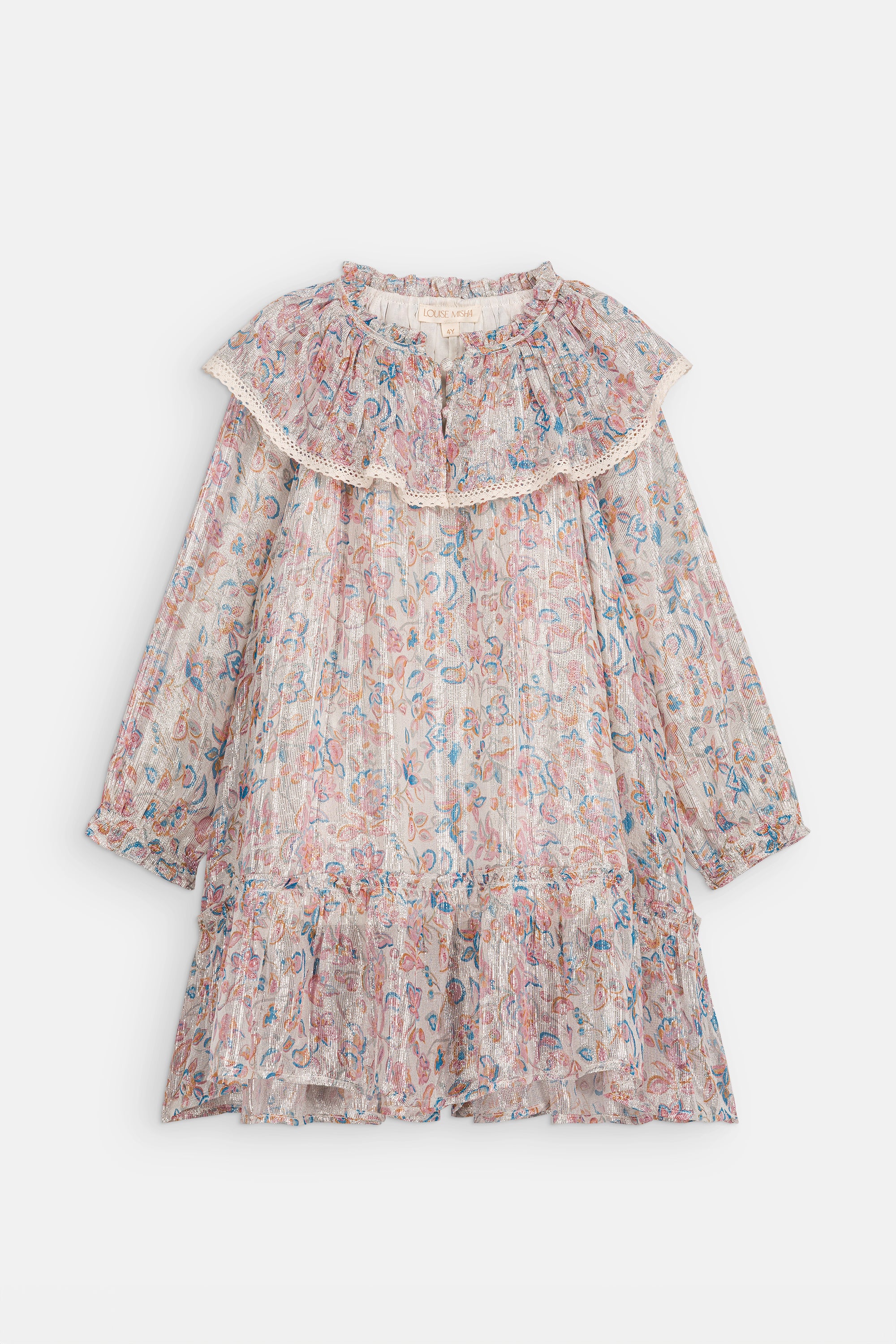 Izabena Dress in Cream Musk Mallow