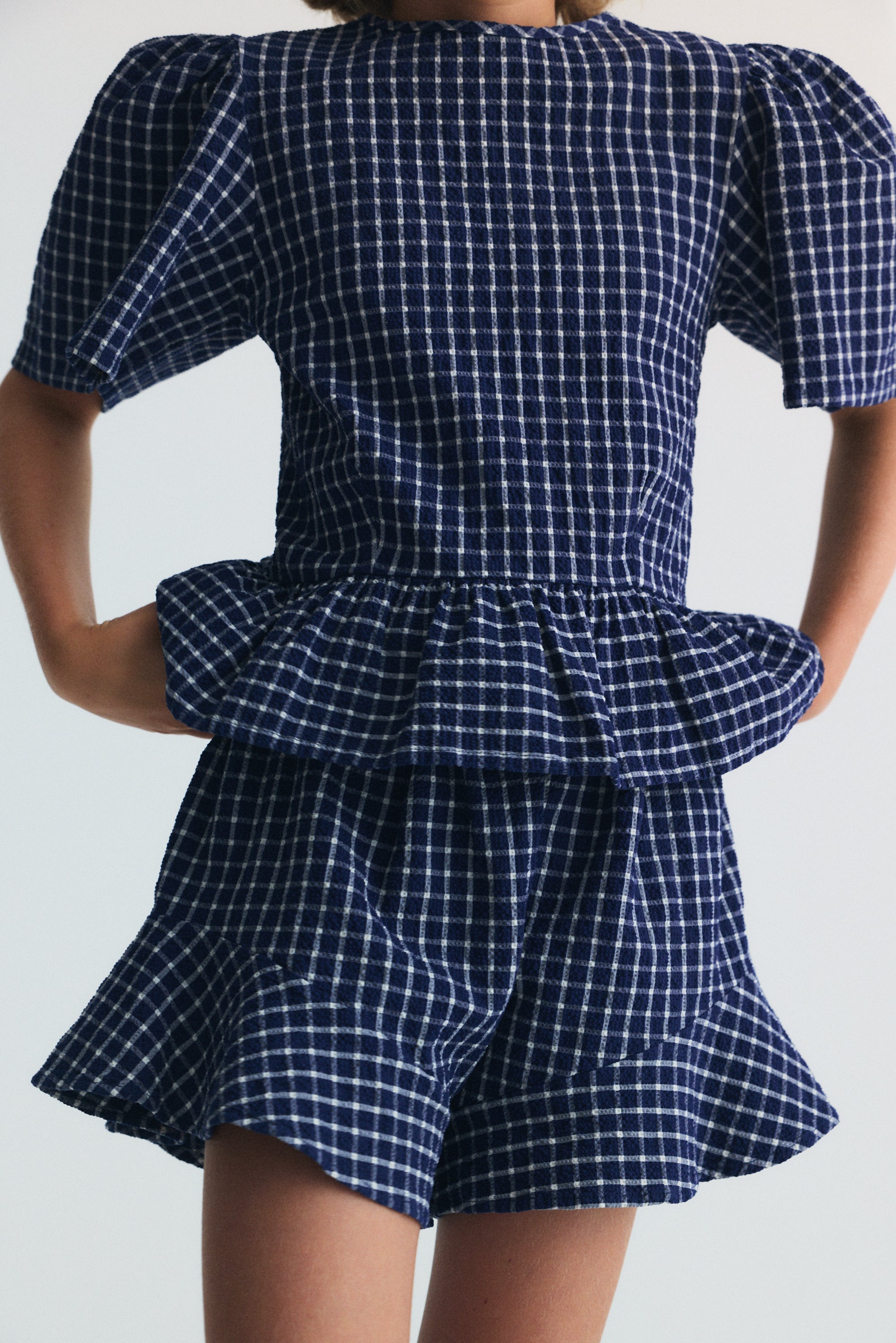 Jasmine Shorts in Summer Midnight Checks