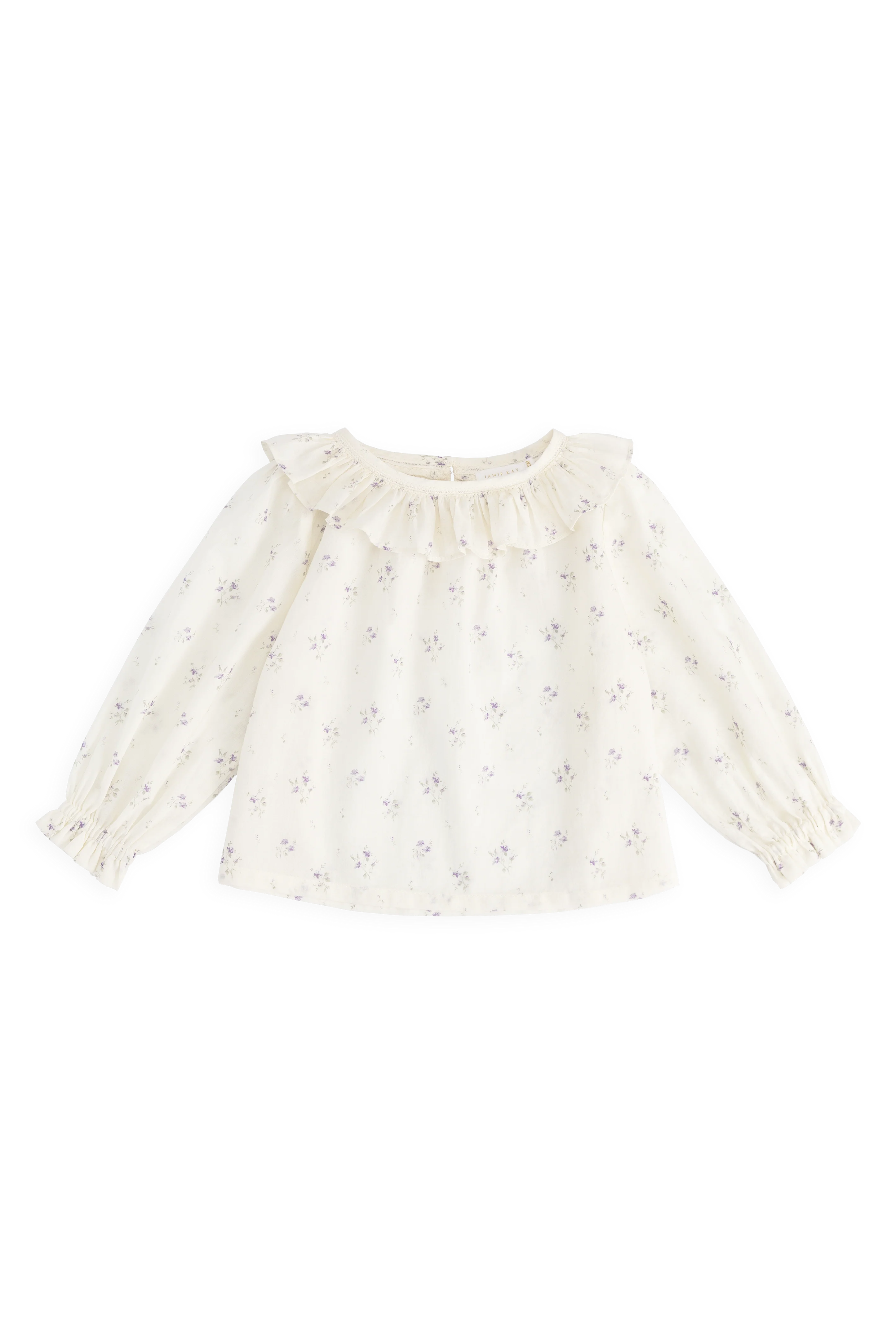 Leonie Top in Jade Floral