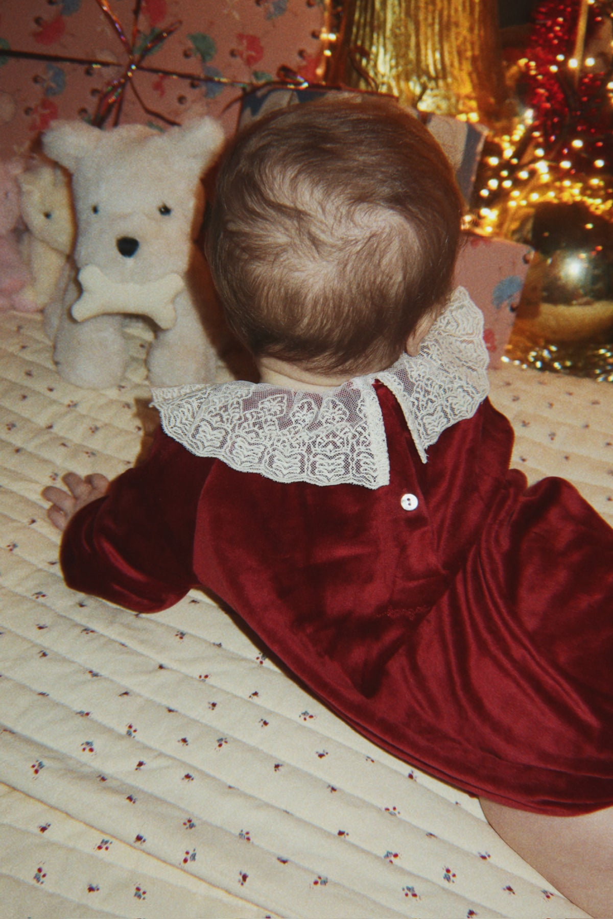 Venola Romper in Red Dahlia