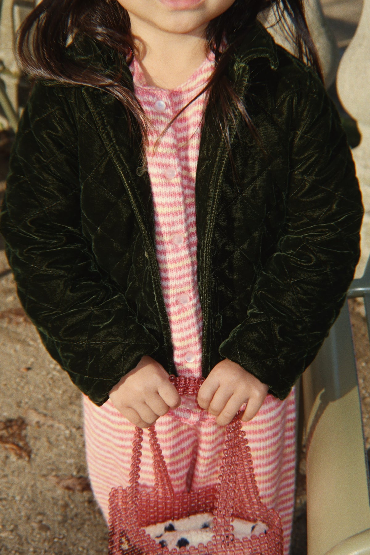 Pipo Cardigan in Multi Stribe
