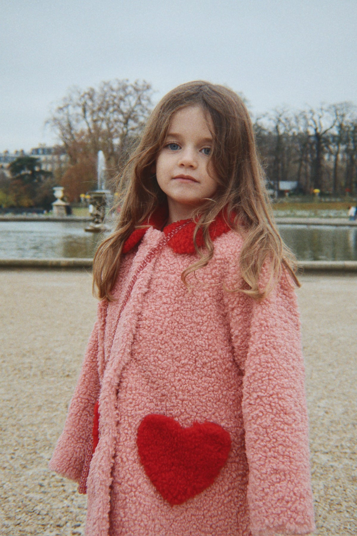 Calin Coat in Mellow Rose