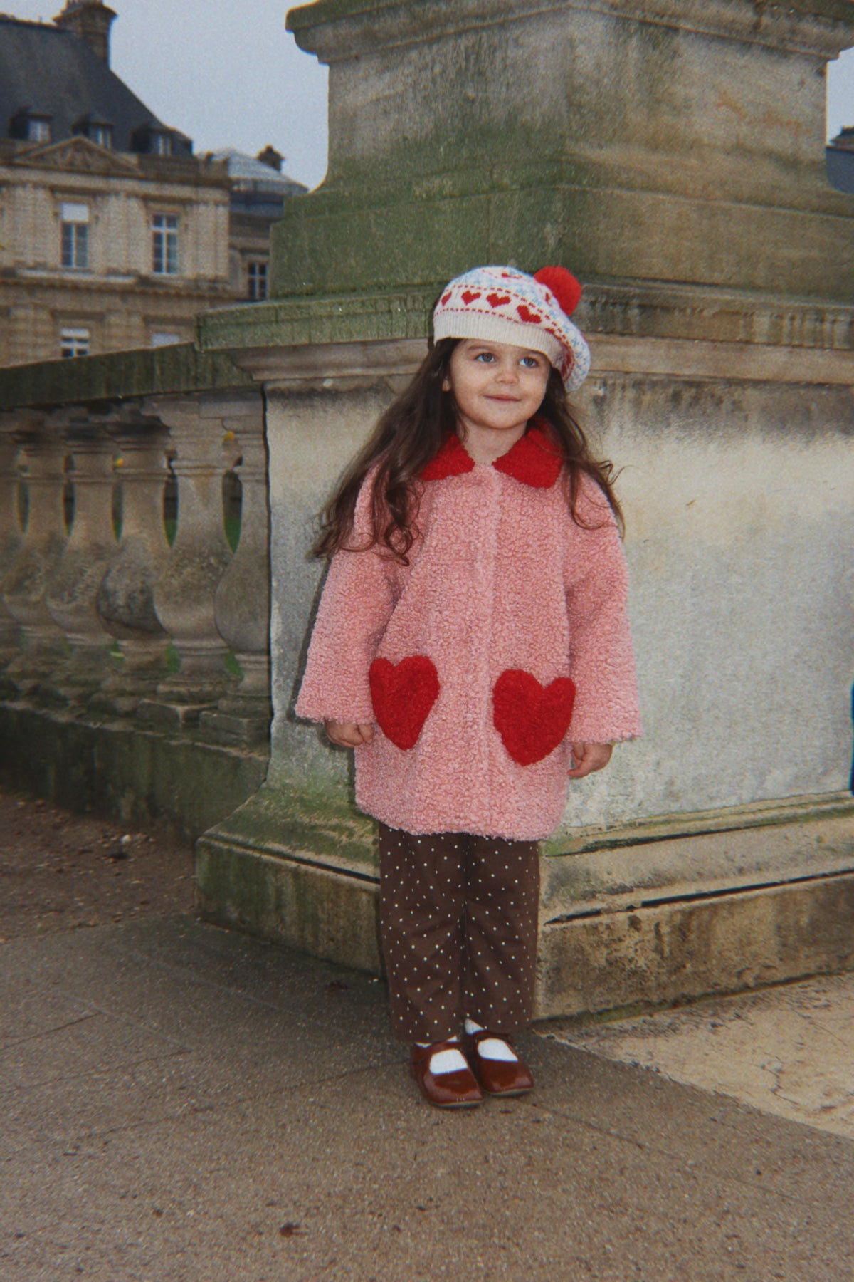 Calin Coat in Mellow Rose
