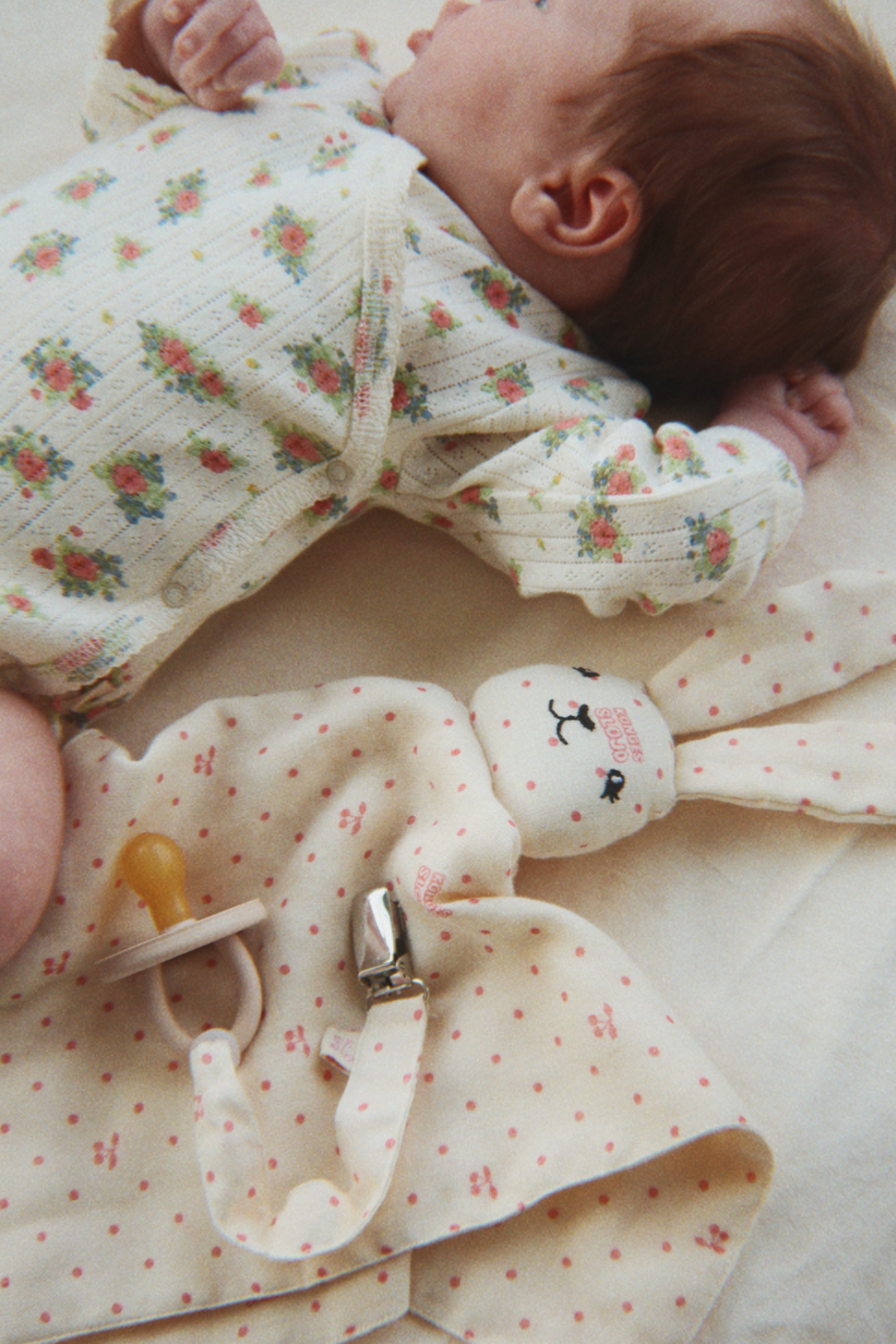 Minnie Newborn Onesie in Rosetto