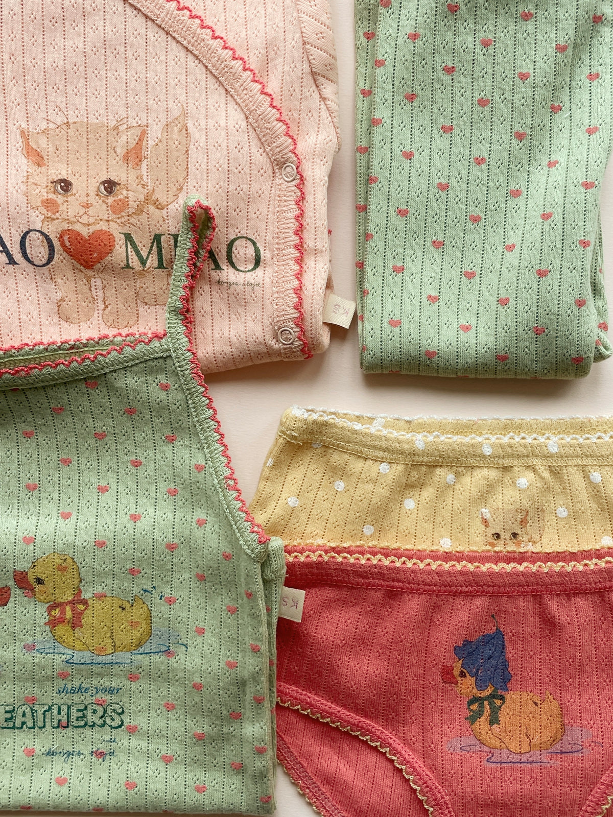 Minnie Pants in Coeur Lint