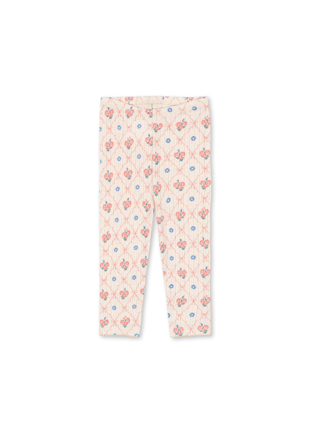 Konges Sløjd A/S JERSEY PANTS fleur decor