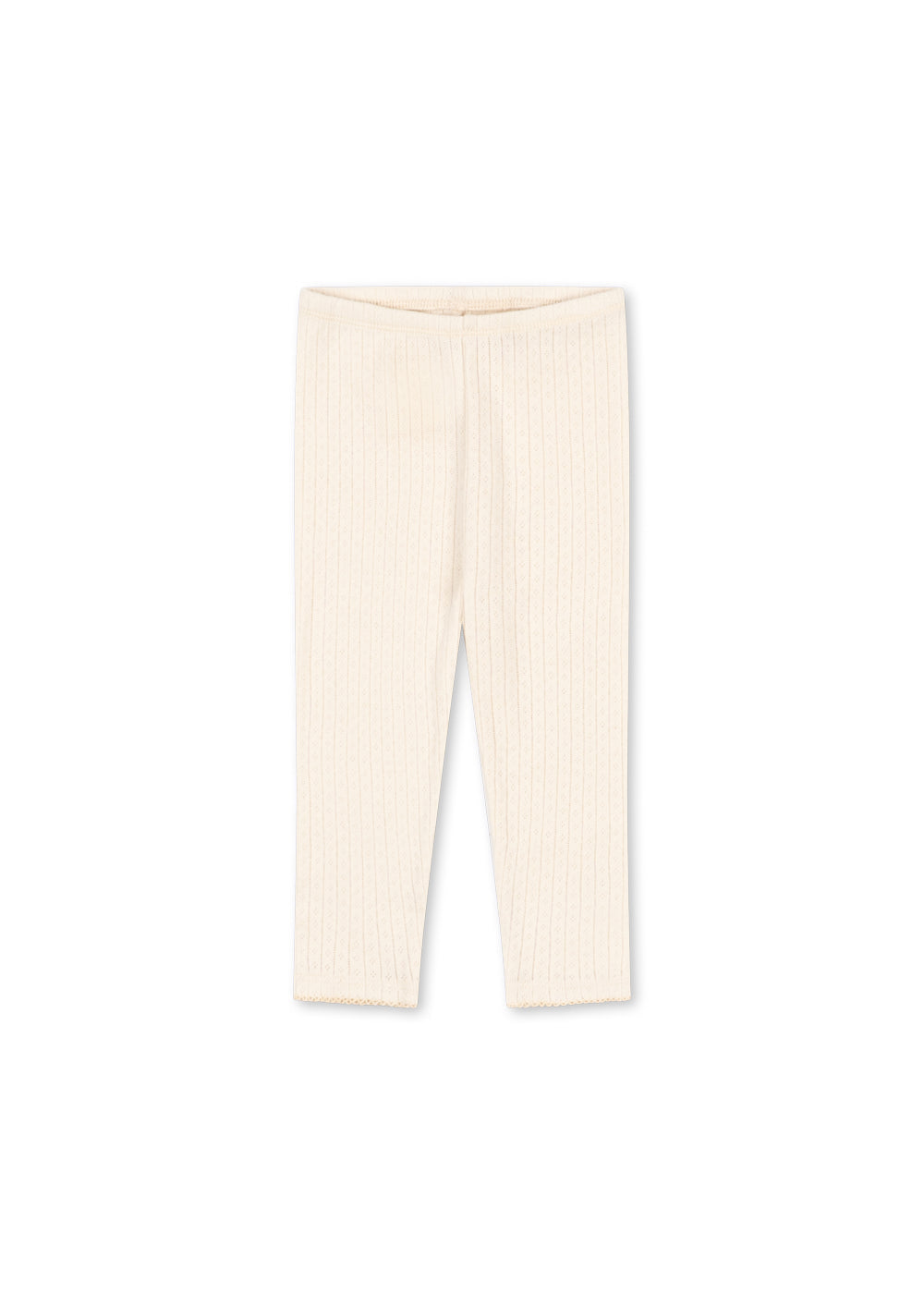 Konges Sløjd A/S JERSEY PANTS white smoke