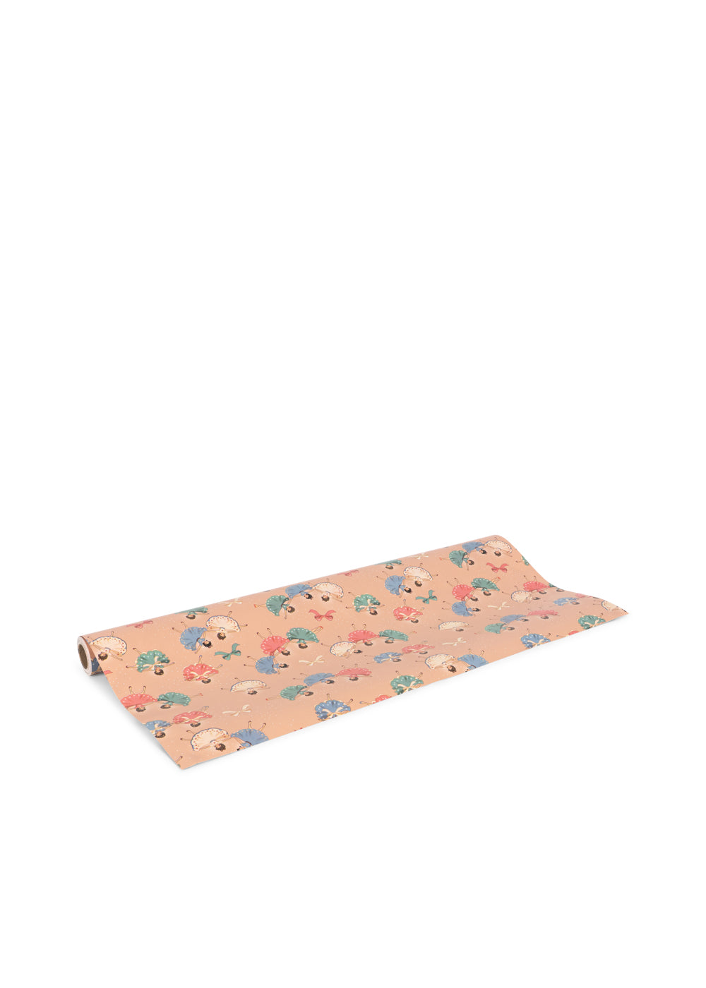 Wrapping Paper in Bow Ballerina Blush
