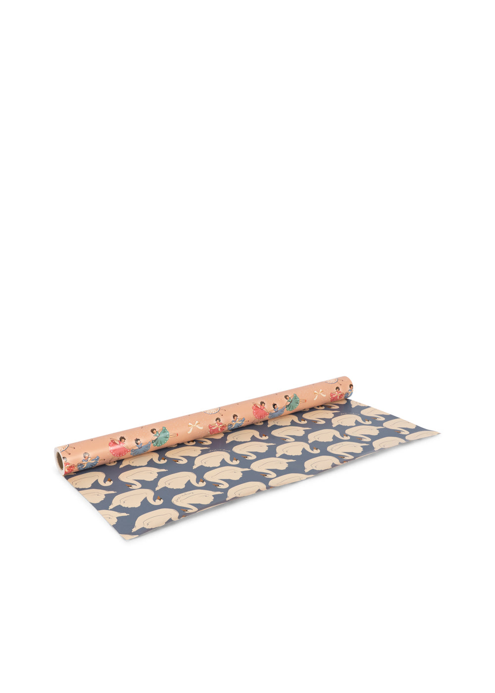 Wrapping Paper in Bow Ballerina Blush
