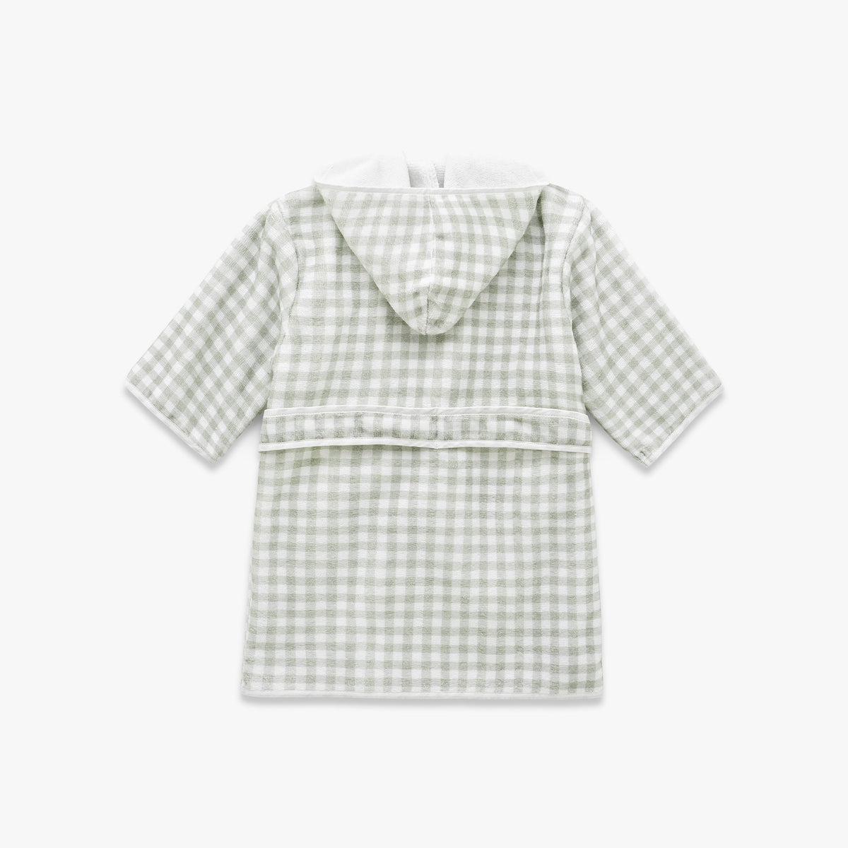 Picnic Gingham Bathrobe - Green