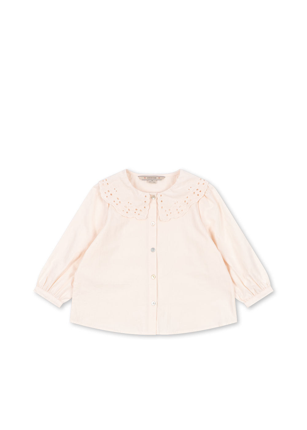 Rilo Collar Blouse in Powder Puff Pink