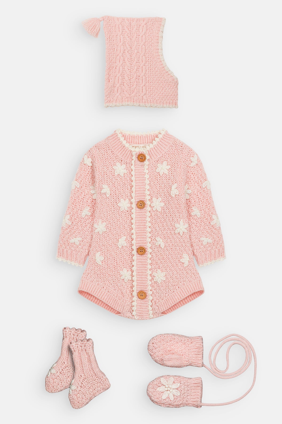 Lilia Baby Romper in Blush
