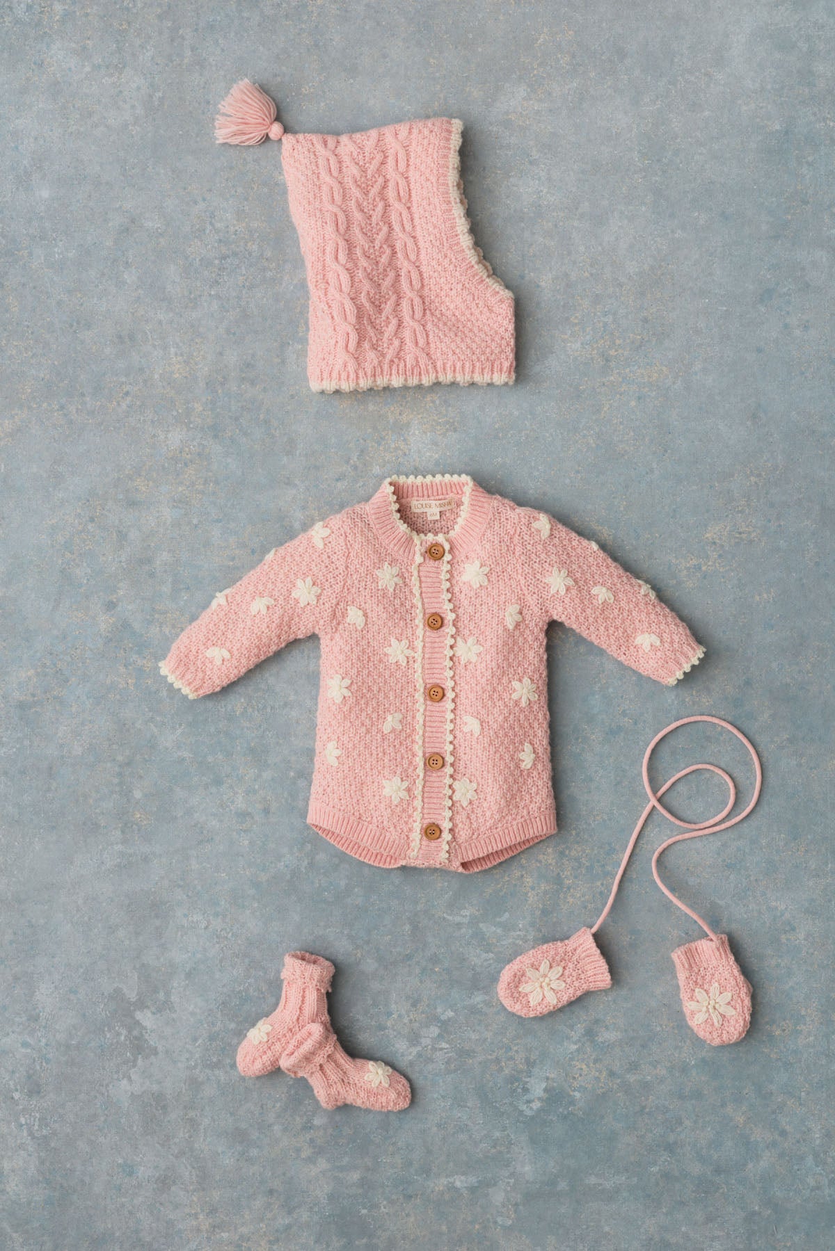 Lilia Baby Romper in Blush