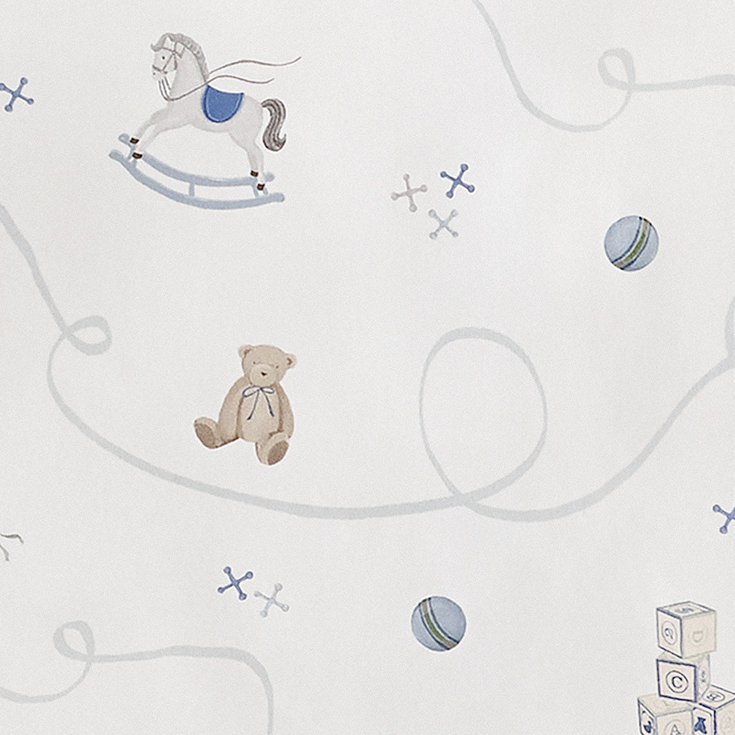Little Toy Chest Baby Duvet - Ivory