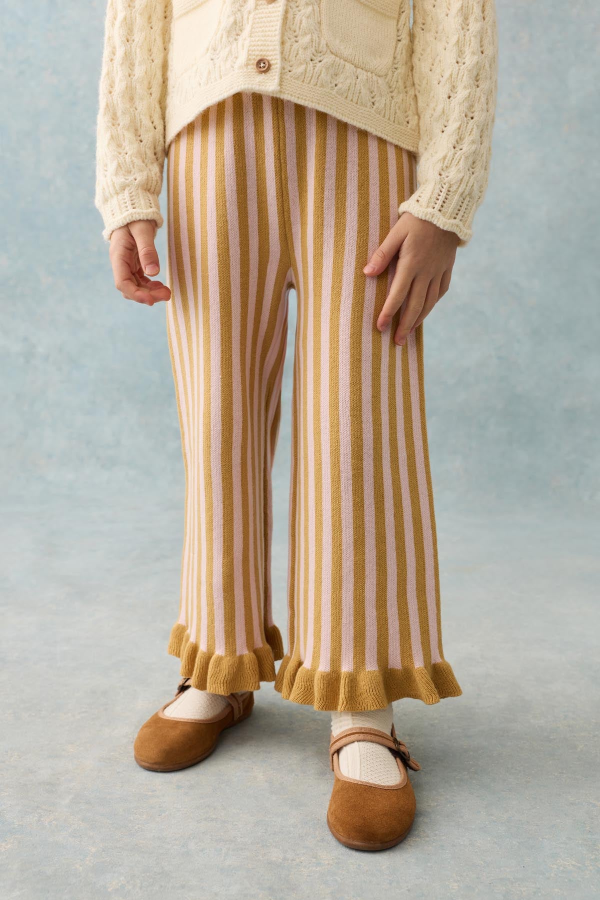 Salia Pants in Honey Blush Stripes