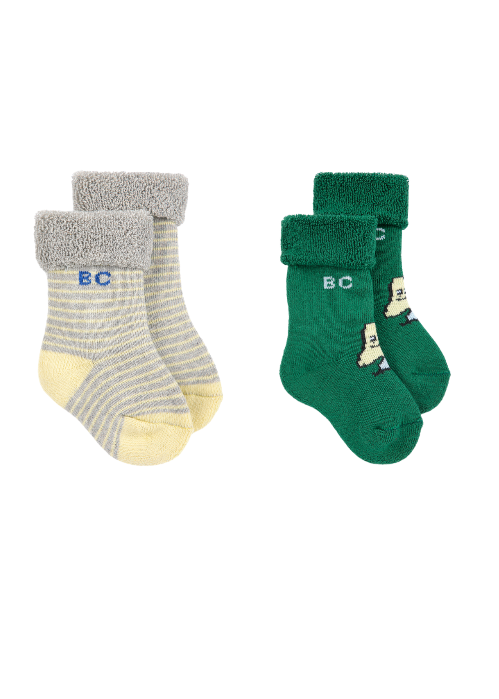 Mush Monster 2 Pack Baby Socks Set