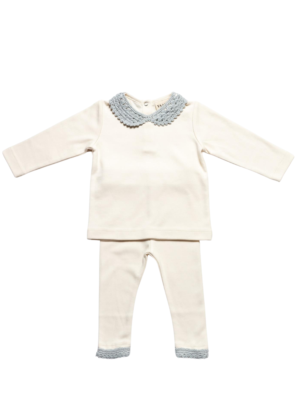 YAARN Nola Crochet-Collar Top & Billy Leggings Set