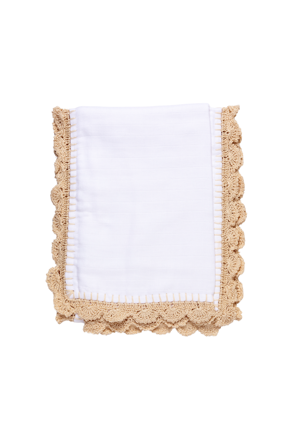 Triple Swaddle Blanket in Beige