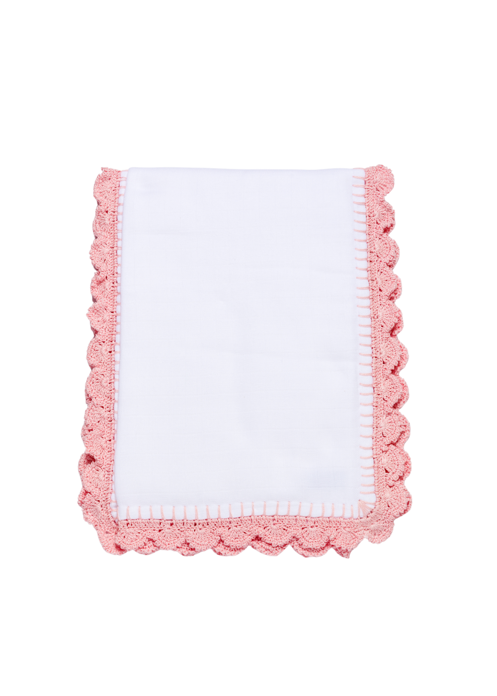 Triple Swaddle Blanket in Cotton Candy