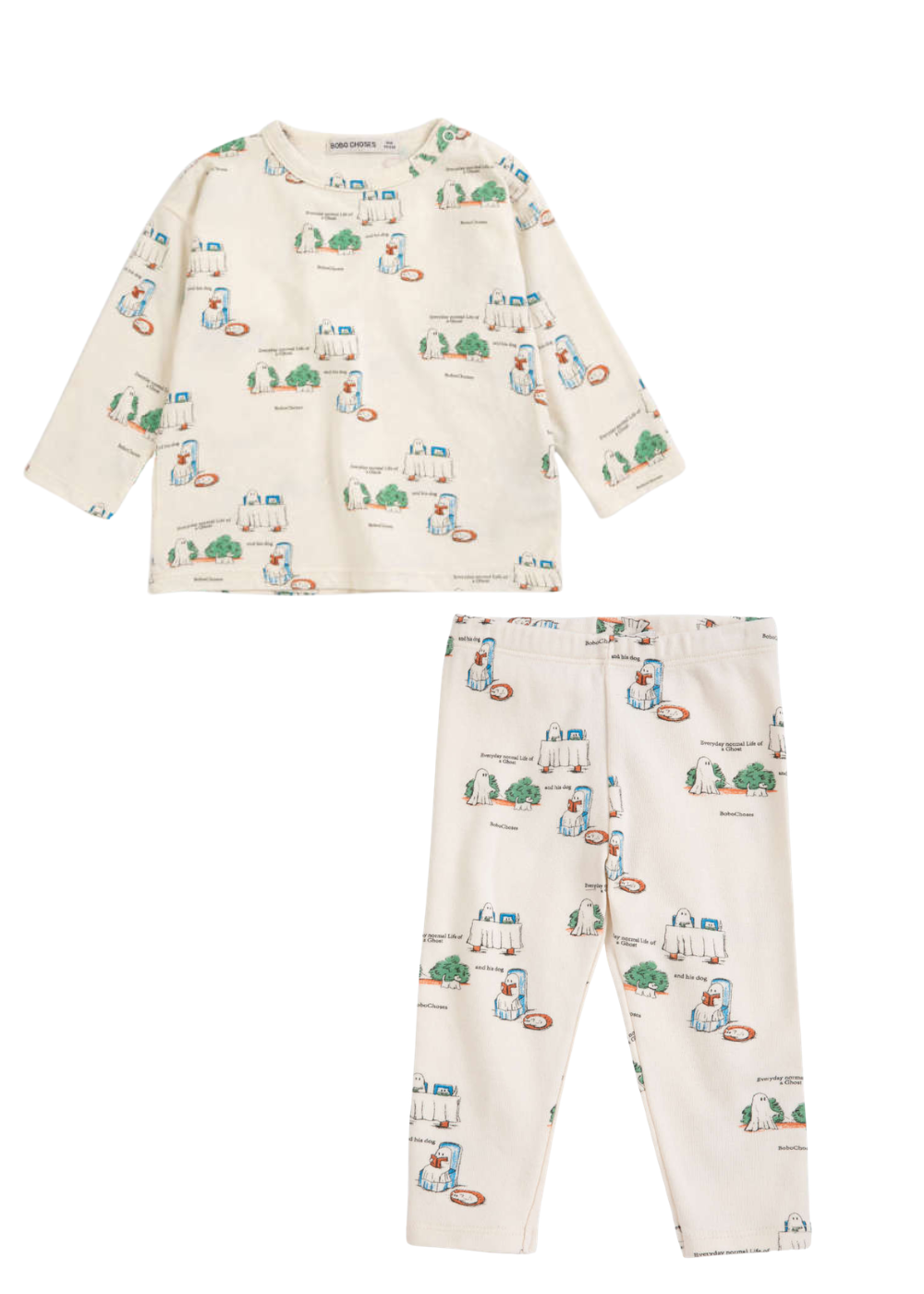 Everyday Ghosts T-Shirt & Leggings Set