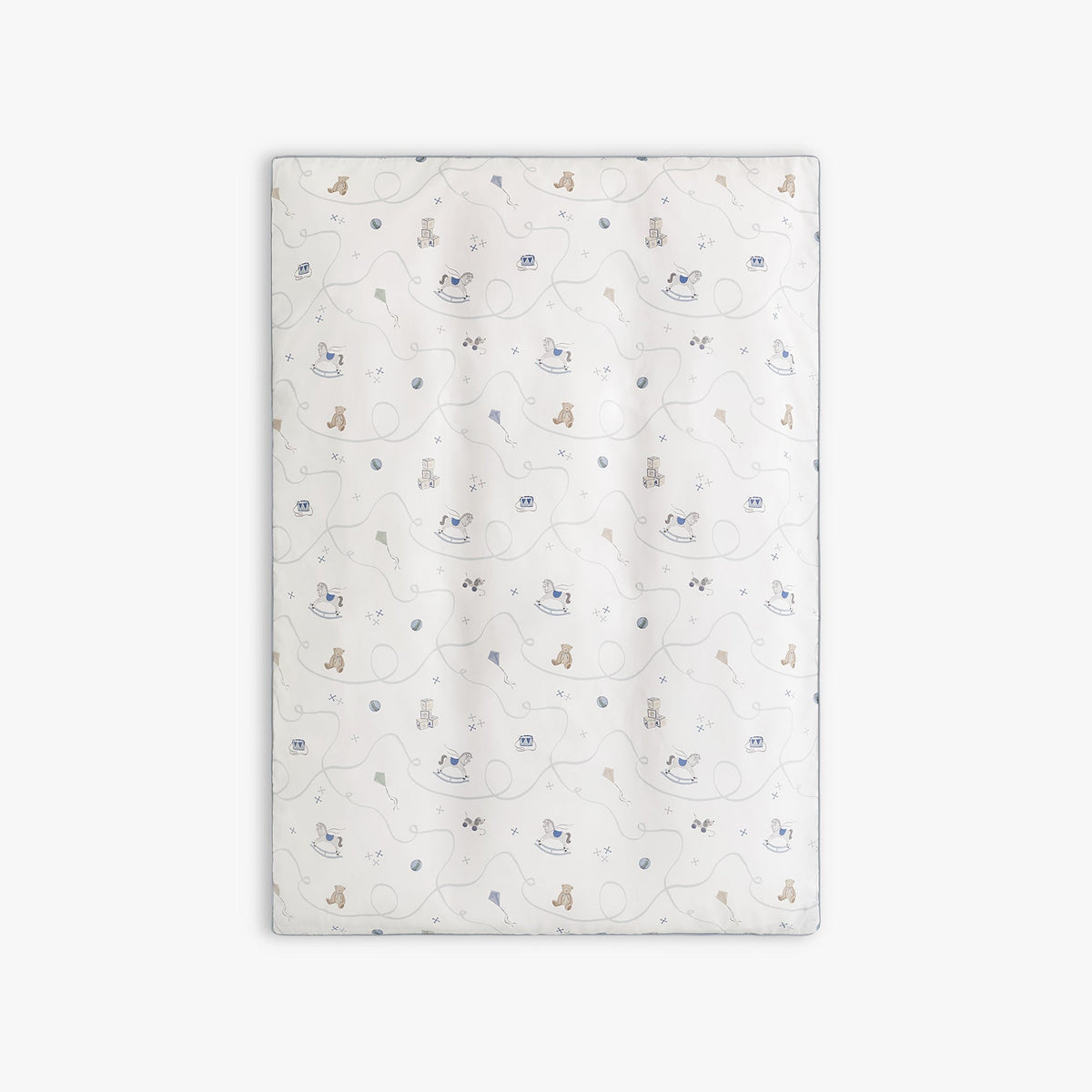 Little Toy Chest Baby Duvet - Ivory