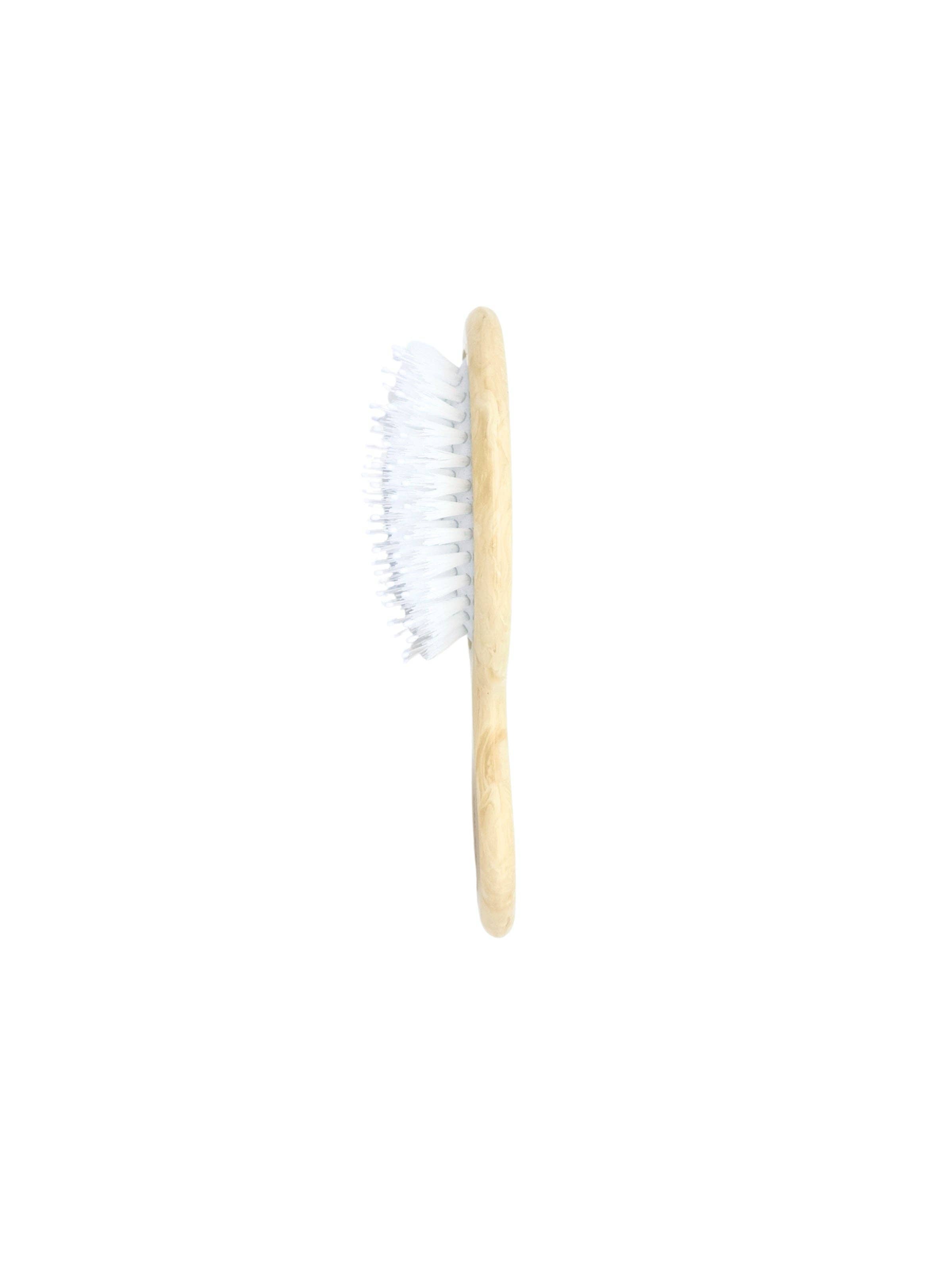 Hand-Painted Love Teddy Mini Hairbrush
