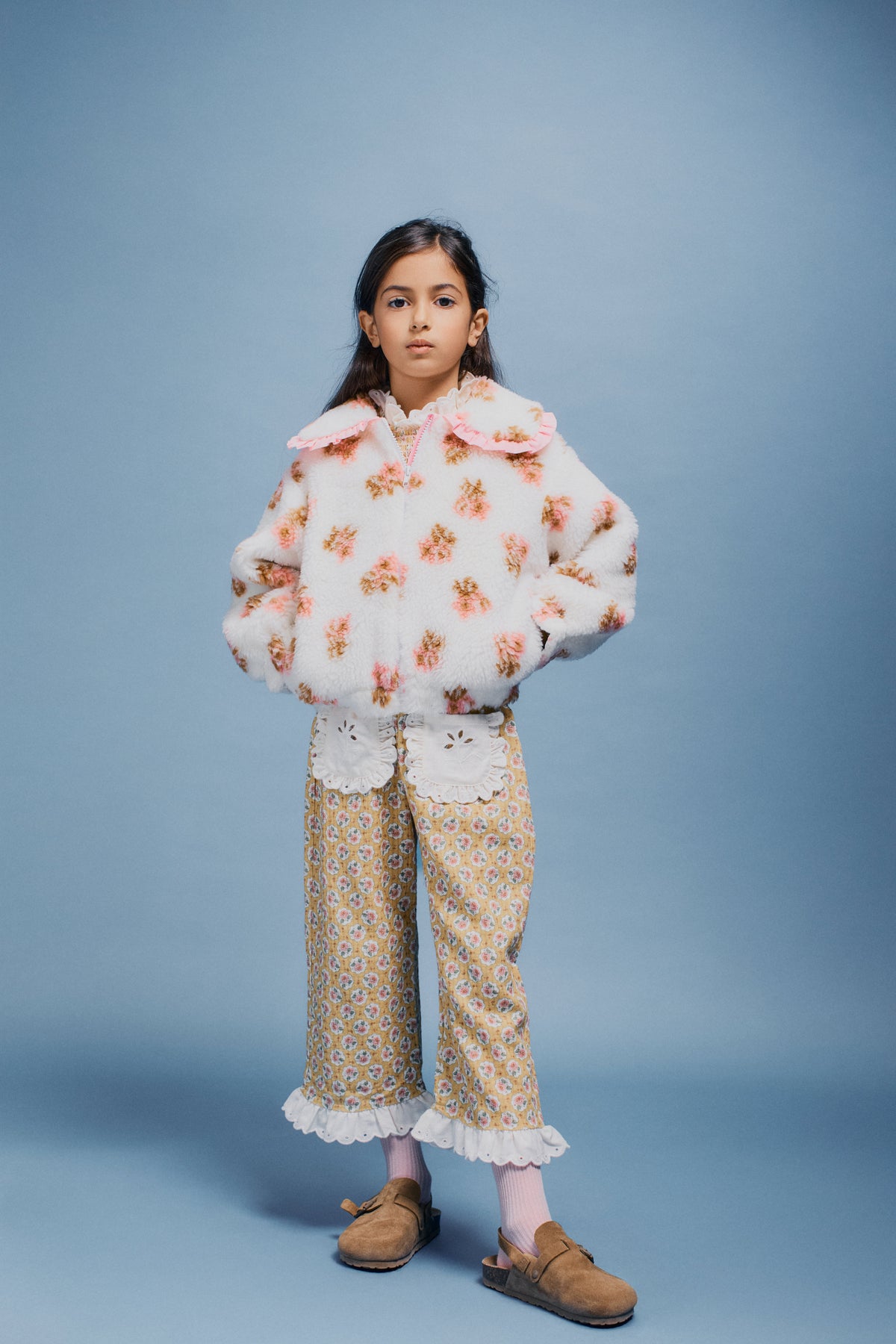 Eugenie Pants in Dreamy Rose