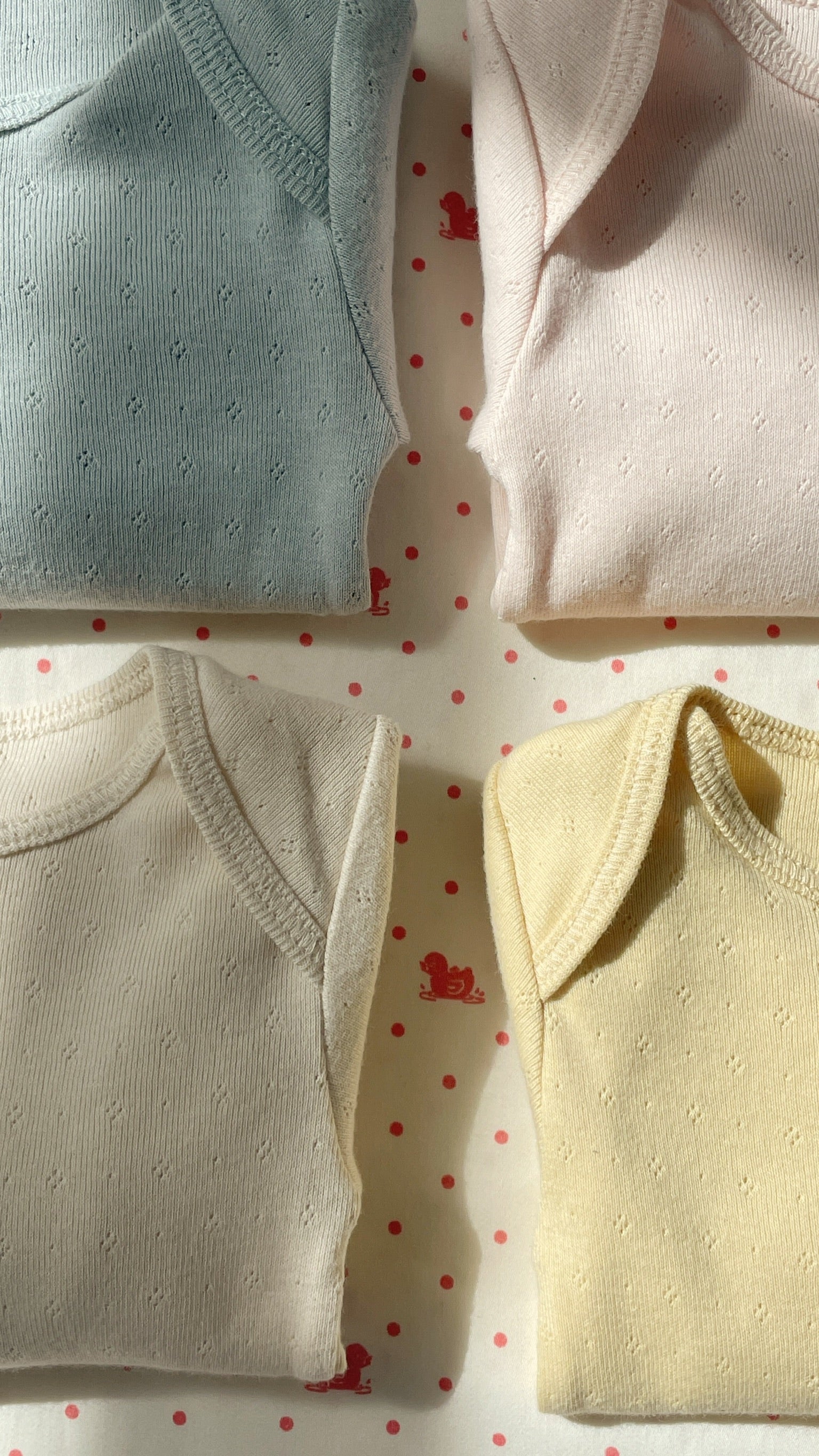 Pearl 2 Pack SS Bodysuit in Cream and Creole Pink