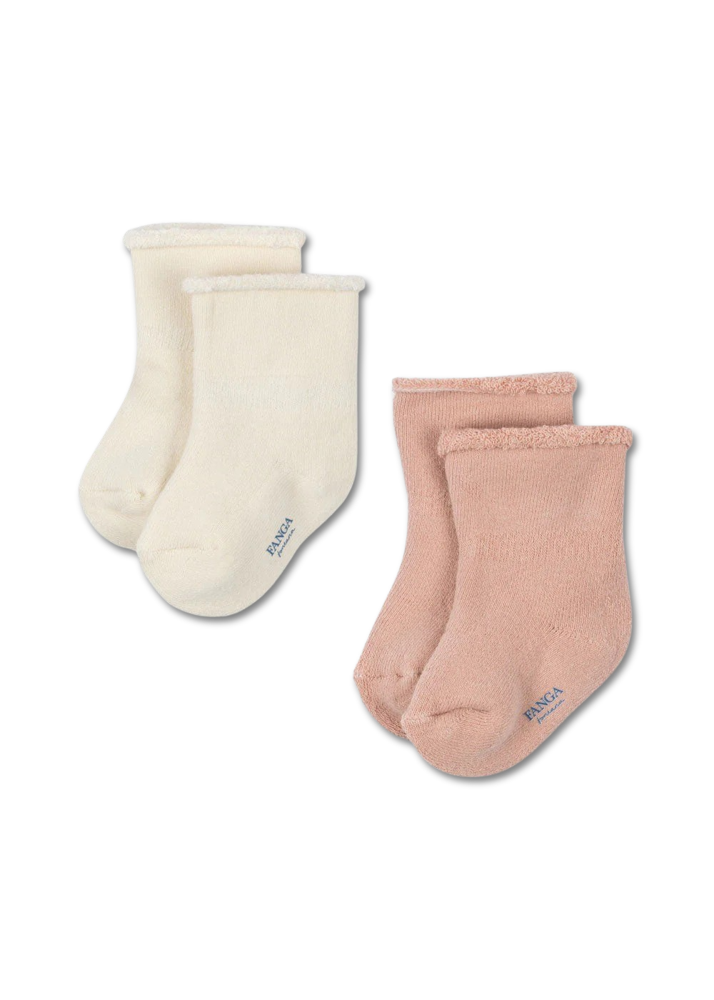 Vicino Terry Socks in Cameo Rose - 2 Pack