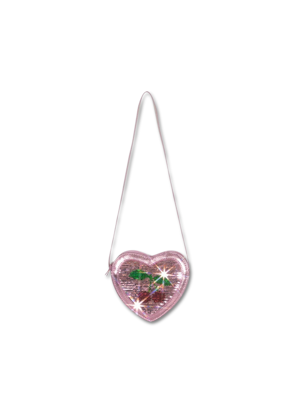 Tut Heart Sequin Bag