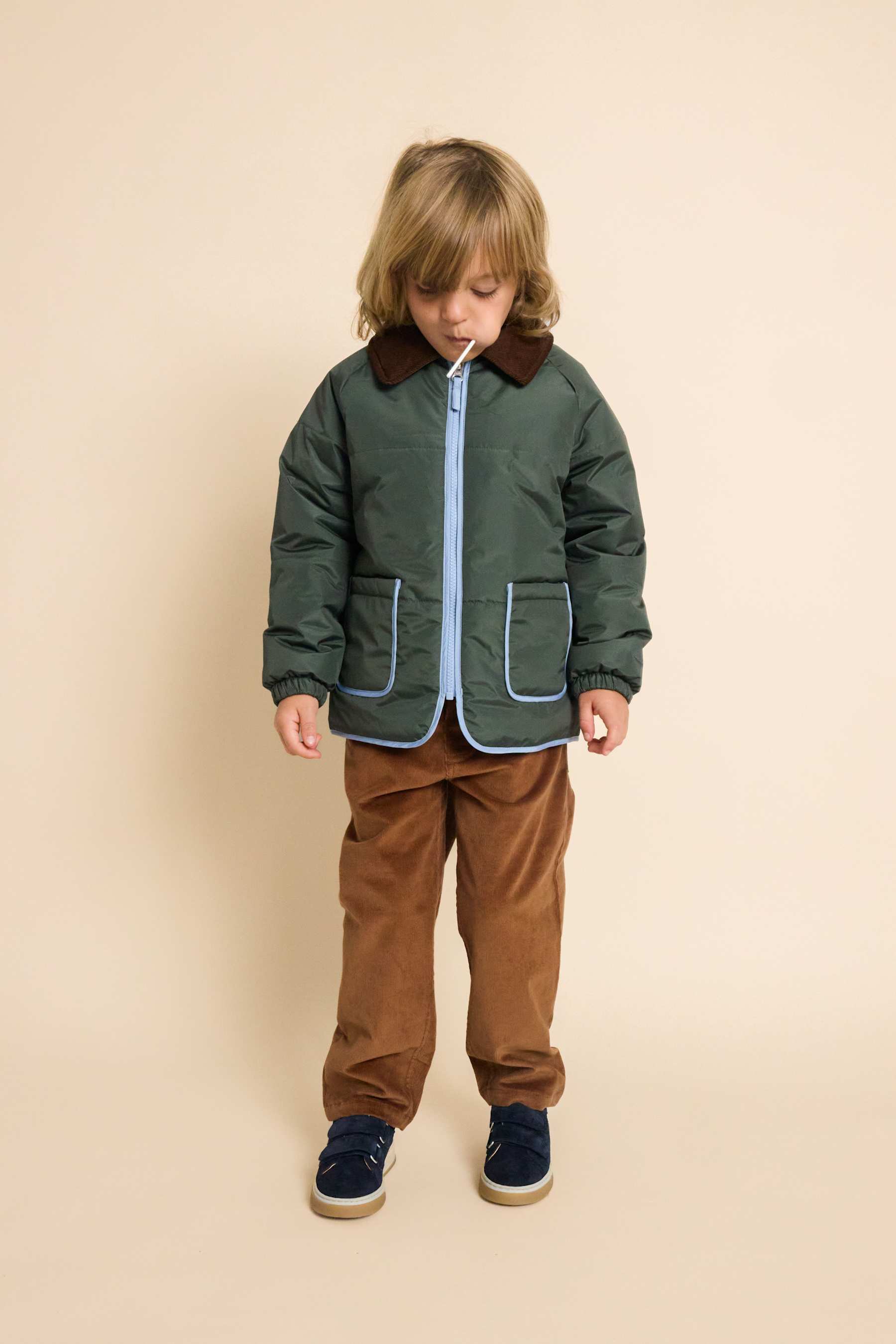 Kalle Jacket in Green Oak