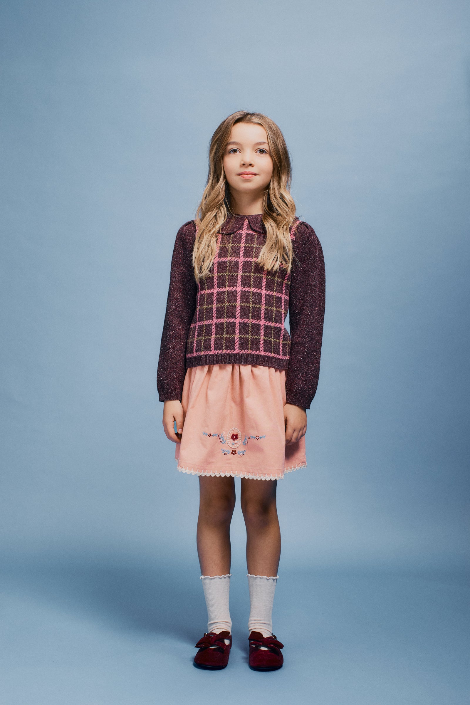 Margot Skirt in Dusty Rose