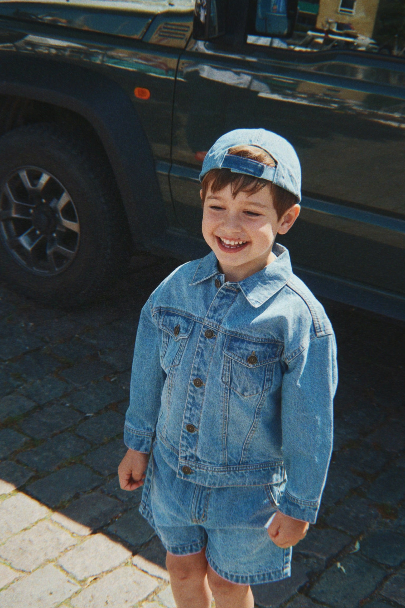 Magot Cap in Denim Blue