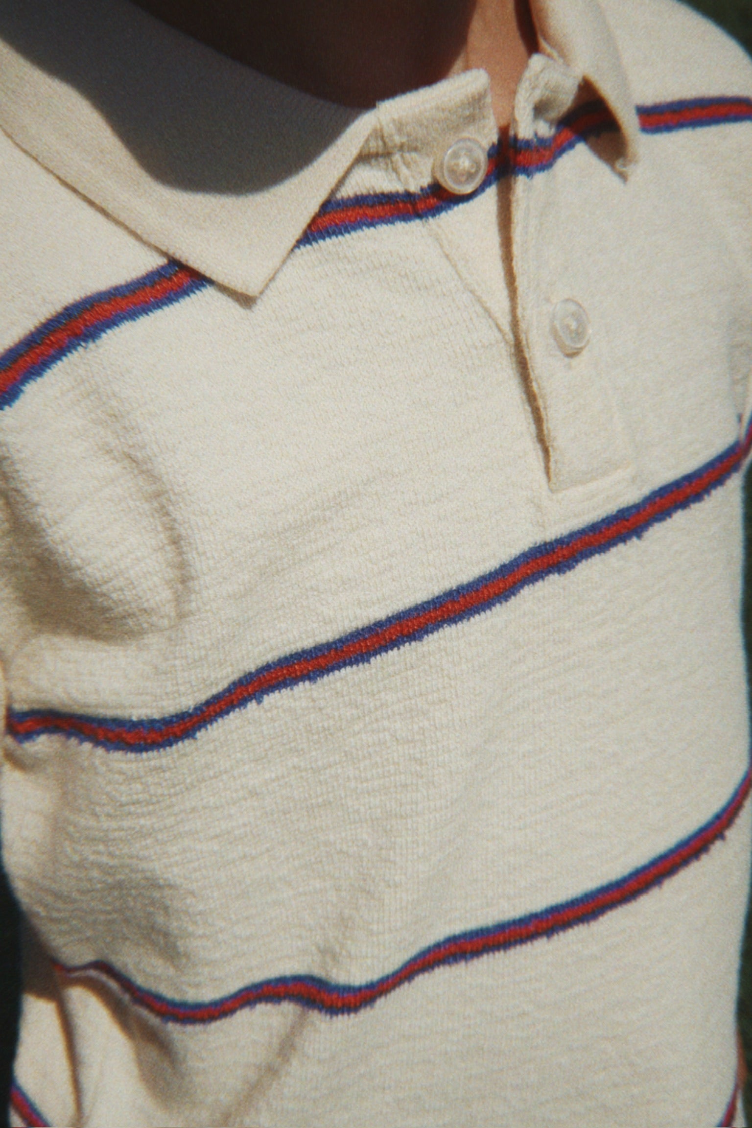 Trio Polo in Trio Stripe