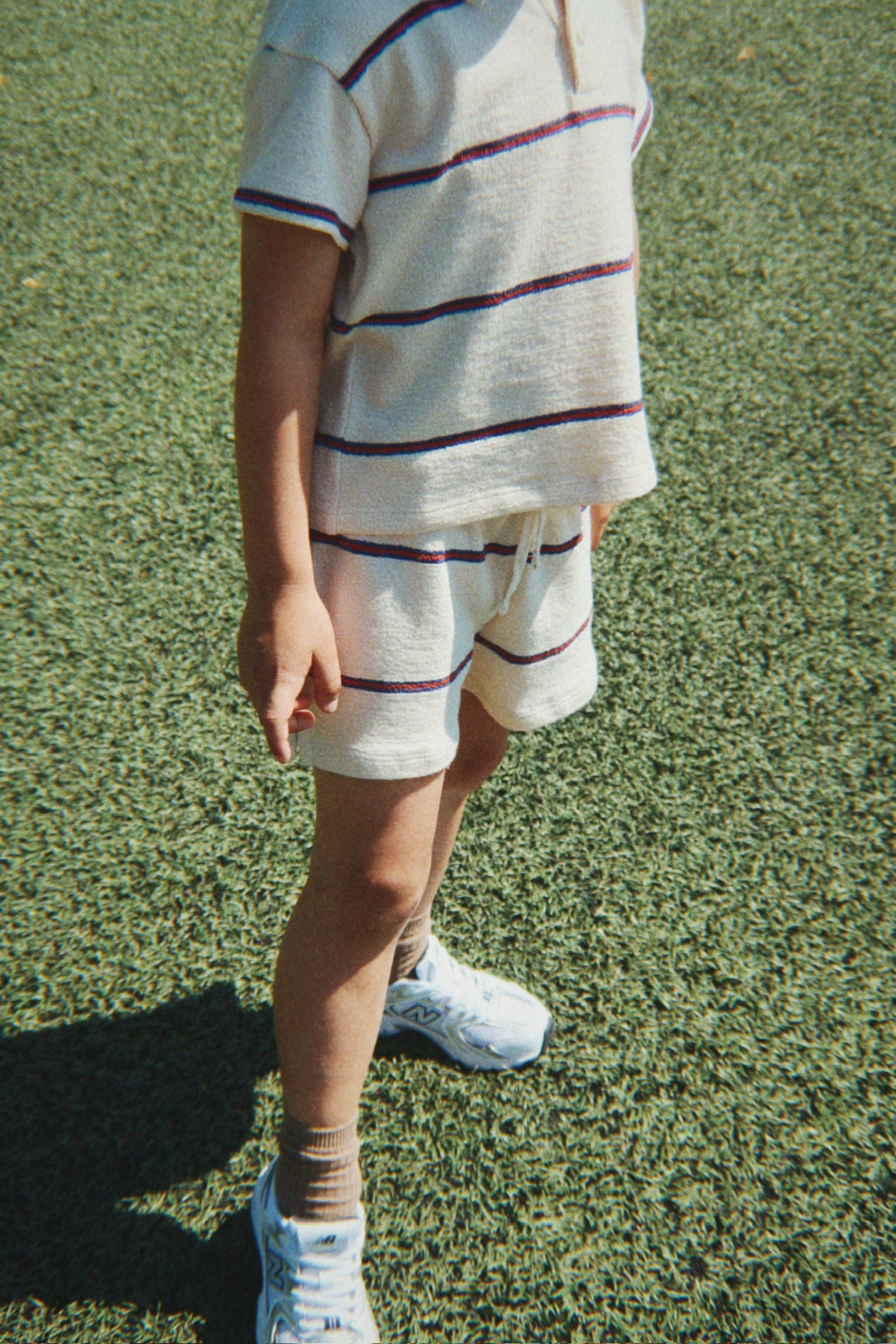 Trio Polo in Trio Stripe